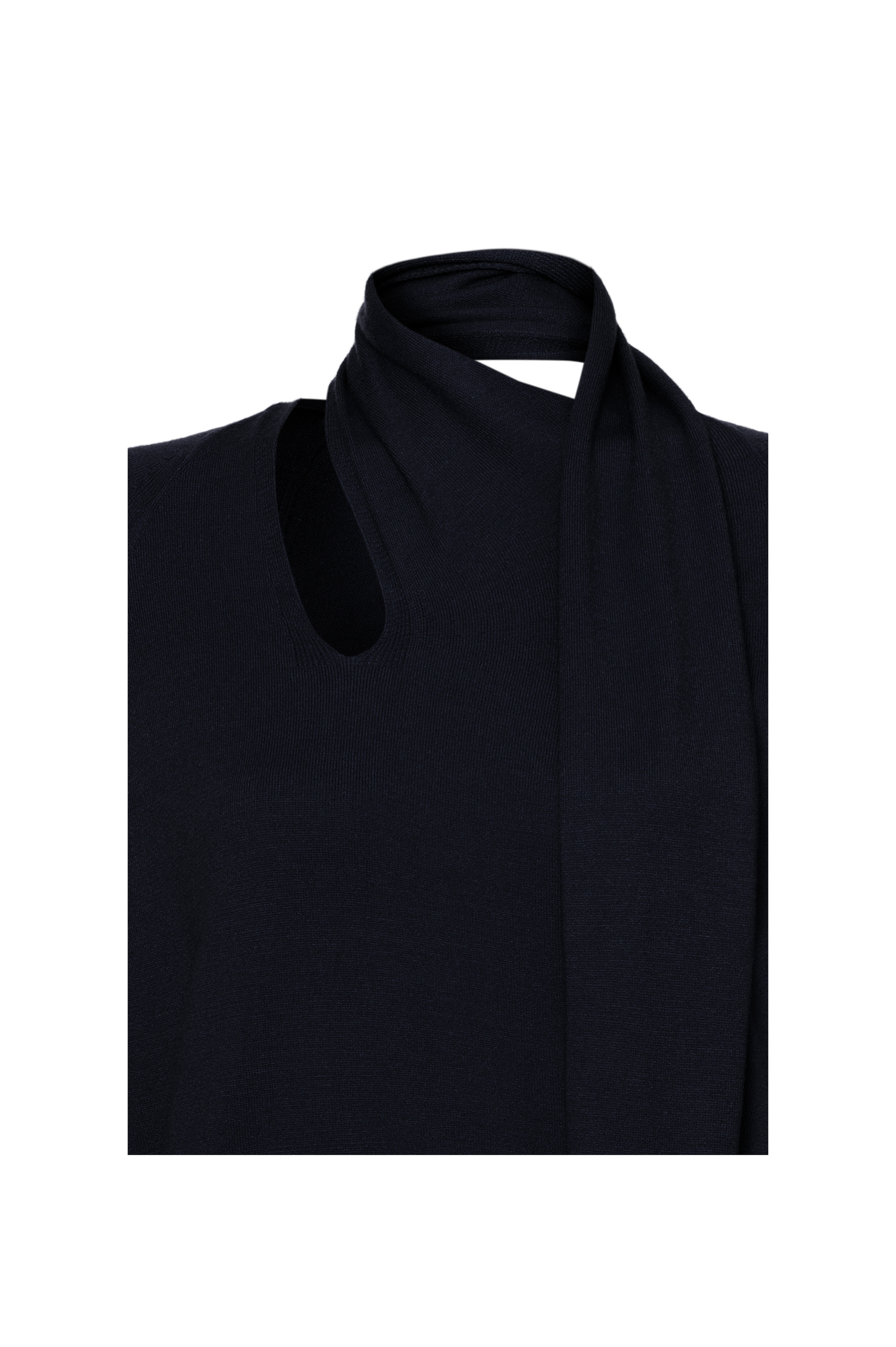 Blusa com faixa Fernanda - Preto
