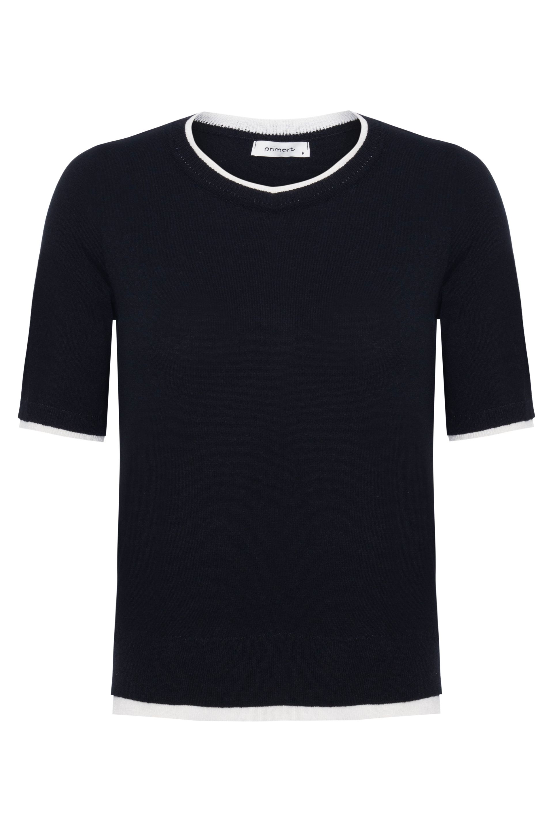 Blusa Maya - Preto/ Off White