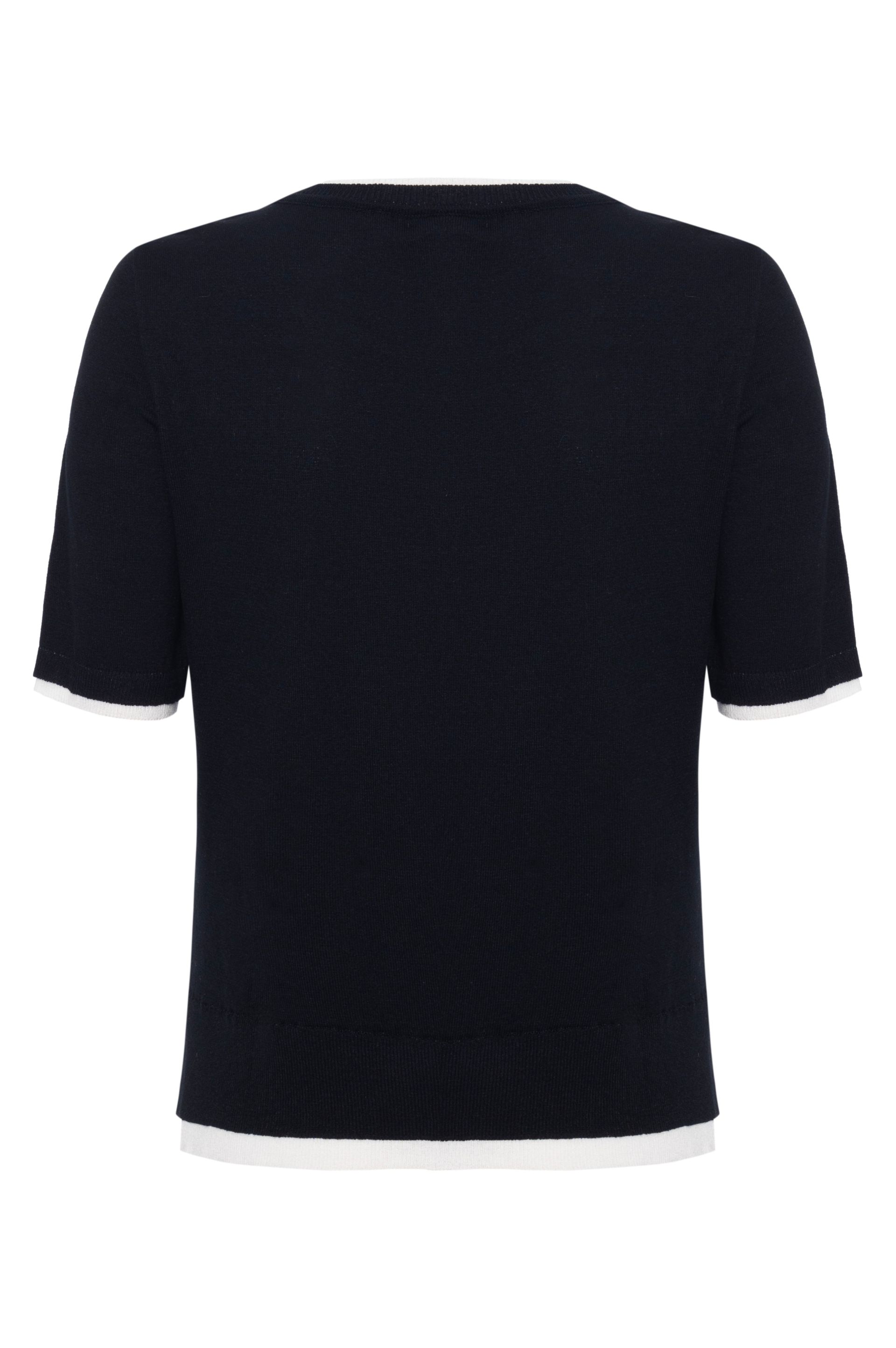 Blusa Maya - Preto/ Off White