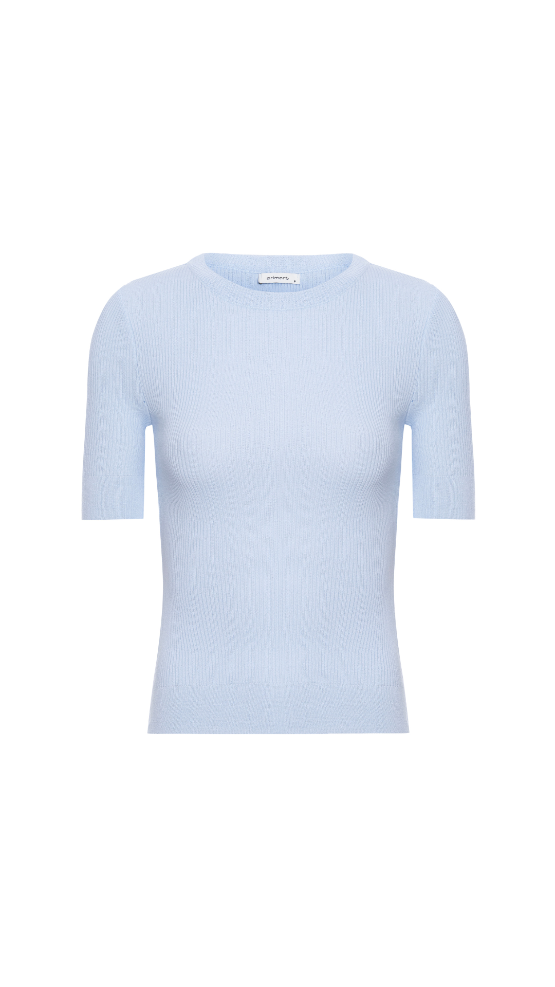 Blusa canelada Tatiana - Sky Blue 
