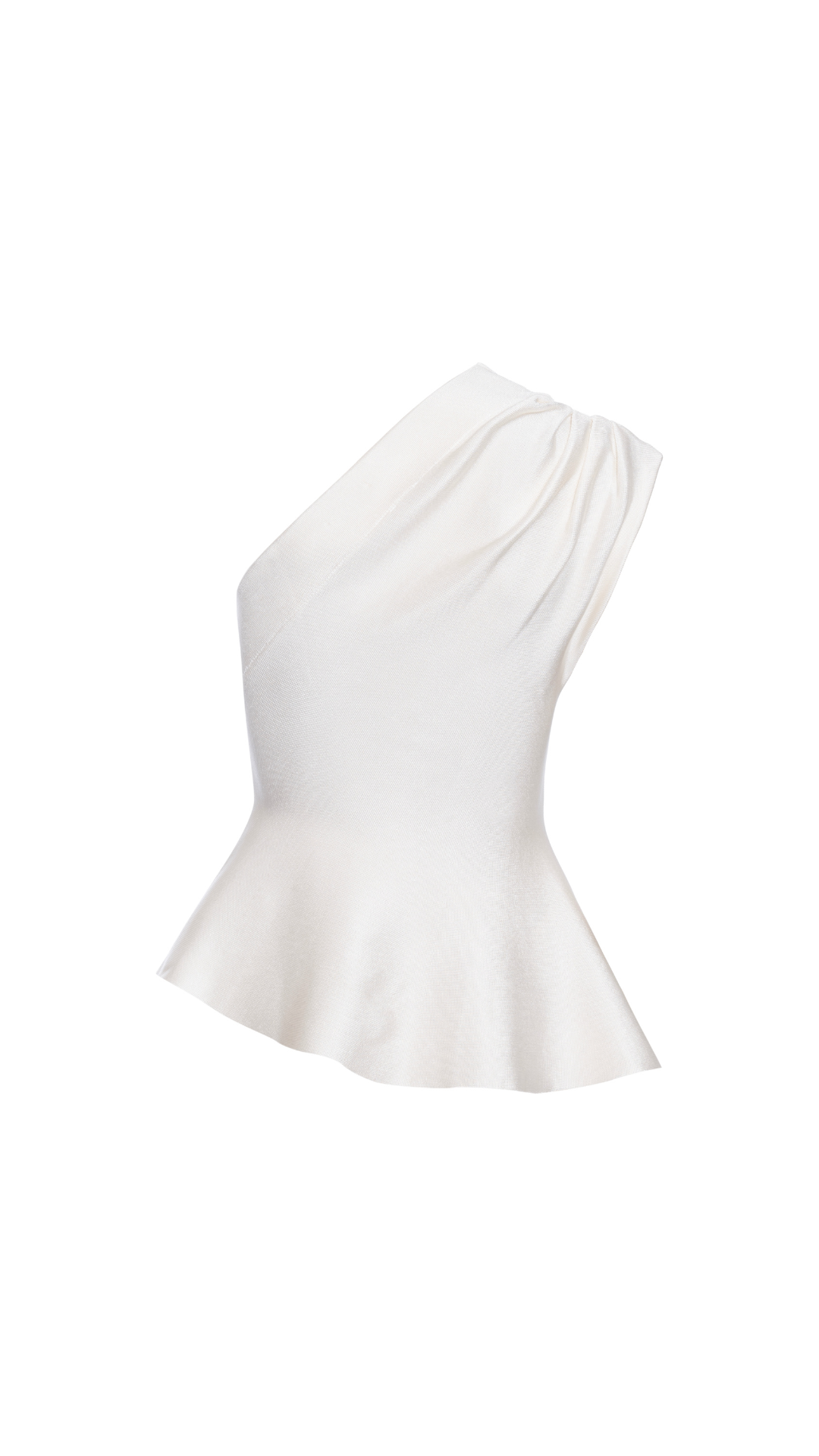 Blusa ombro único Kátia - Off White