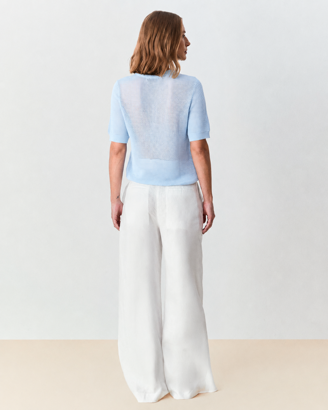 Blusa telada Heloisa - Ice Blue