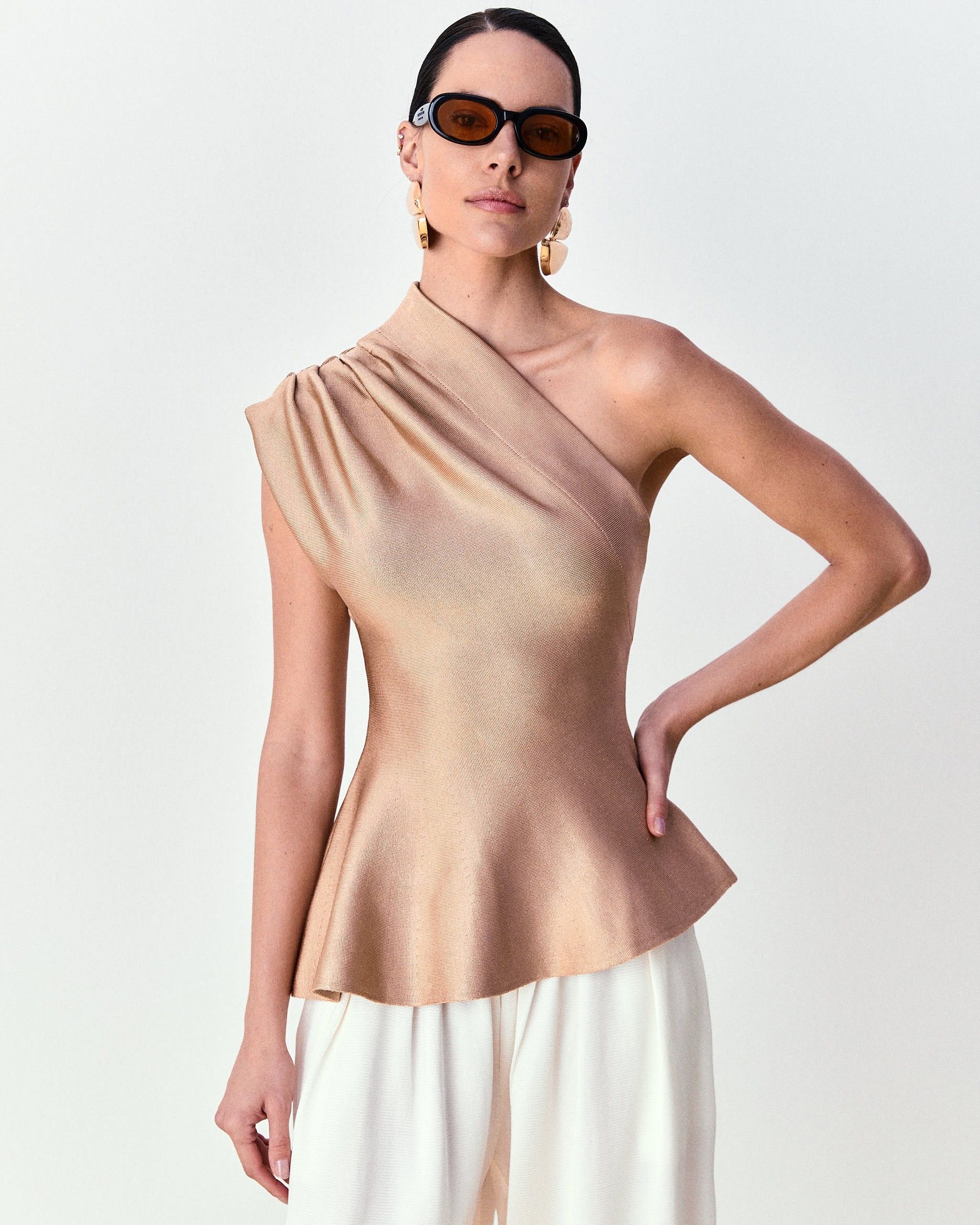 Blusa ombro único Kátia - Rami