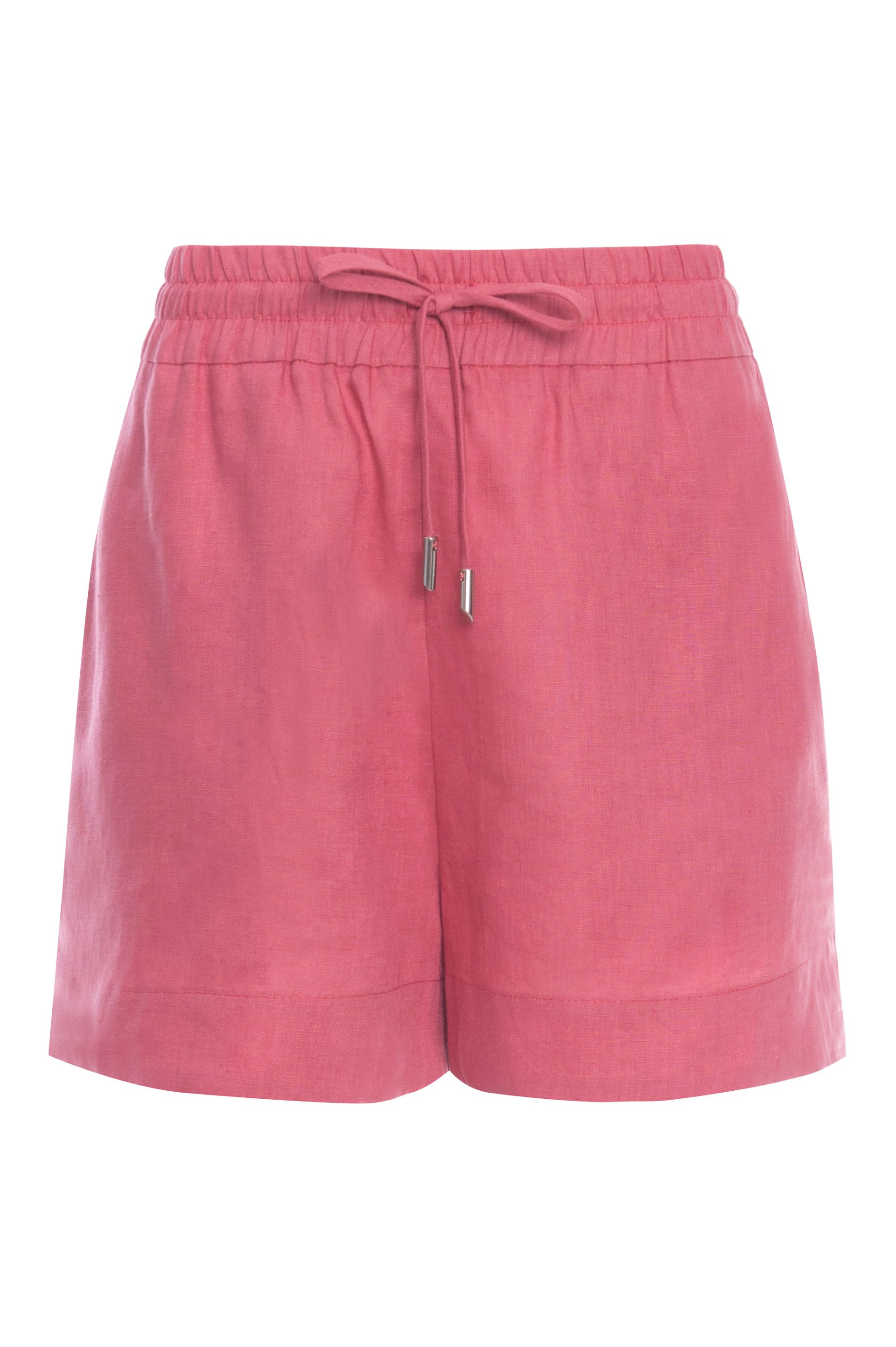 Shorts linho Isla - Rosa Kiraz 