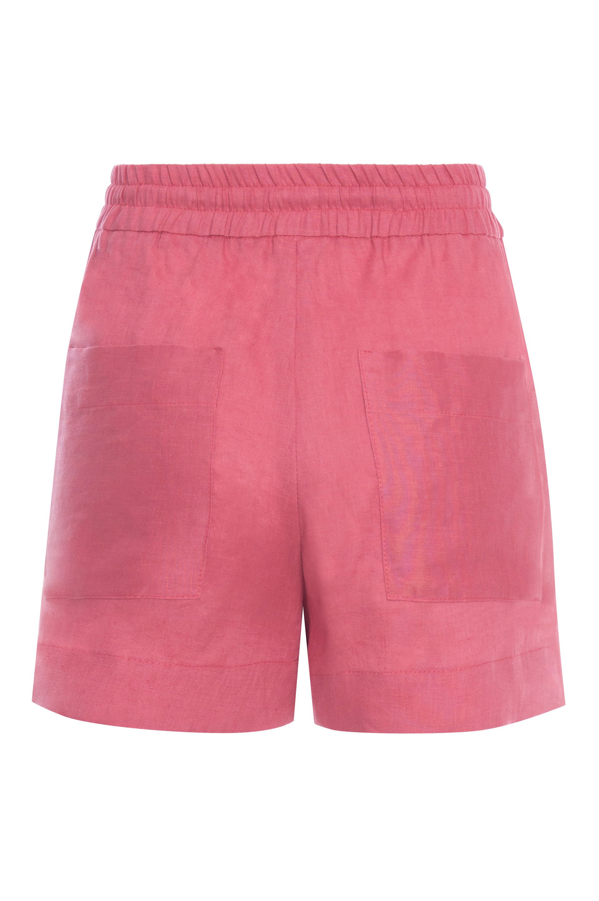Shorts linho Isla - Rosa Kiraz 