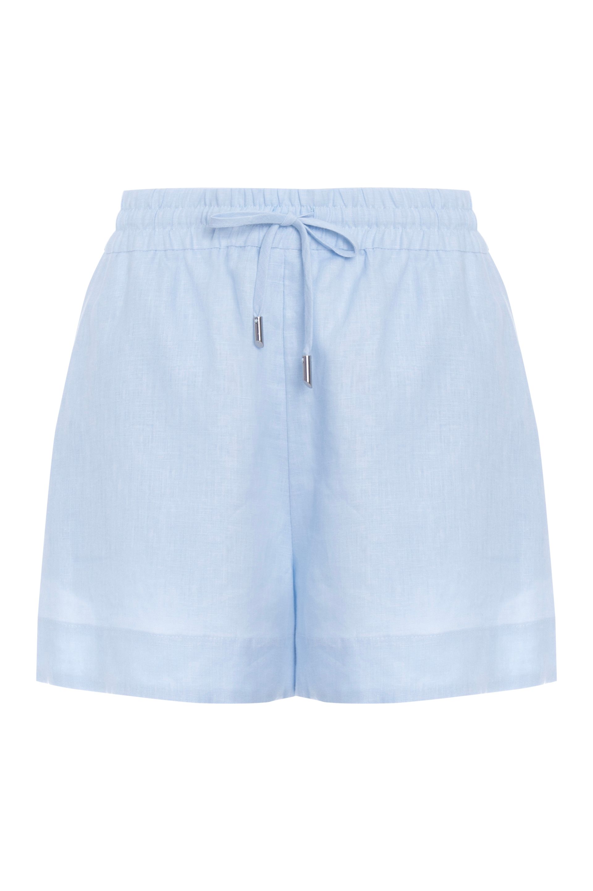 Shorts linho Isla - Ice Blue 