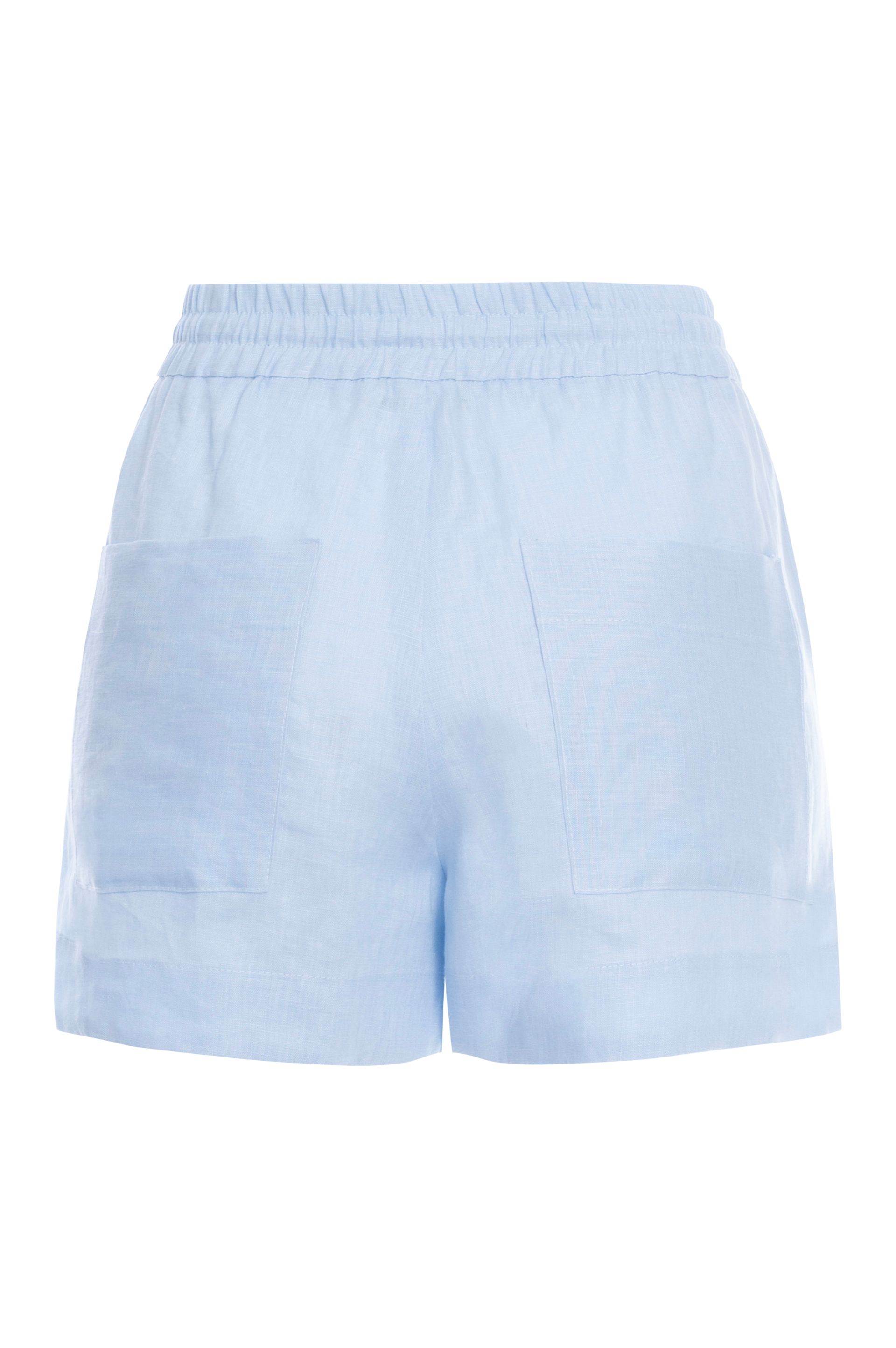 Shorts linho Isla - Ice Blue 