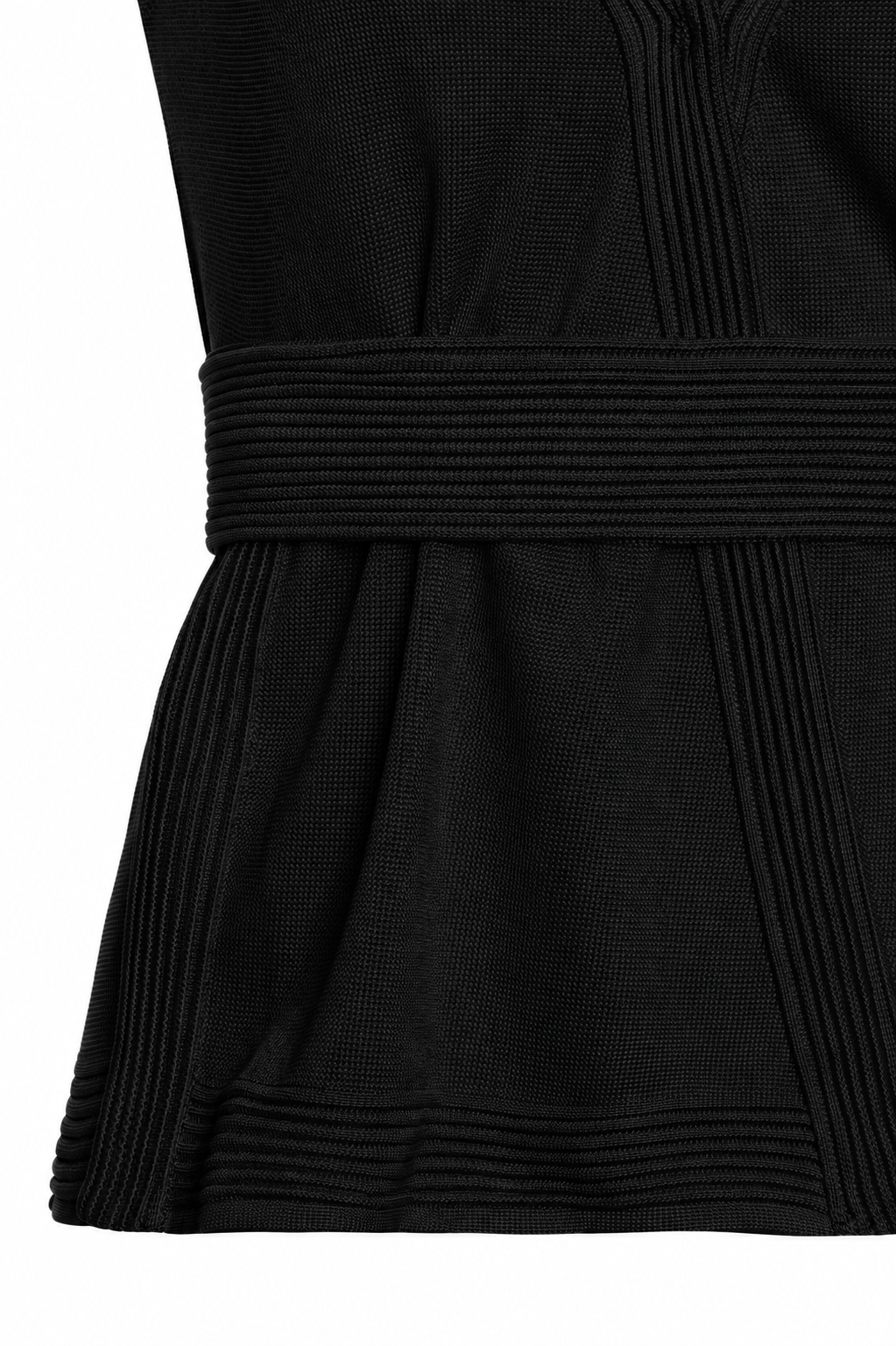 Blusa com cinto Denise - Preto 