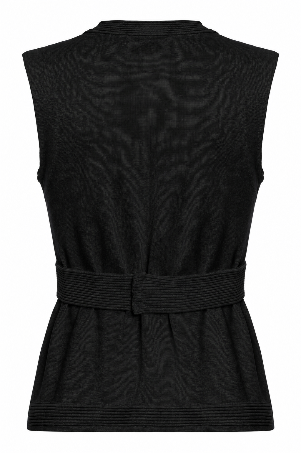 Blusa com cinto Denise - Preto 
