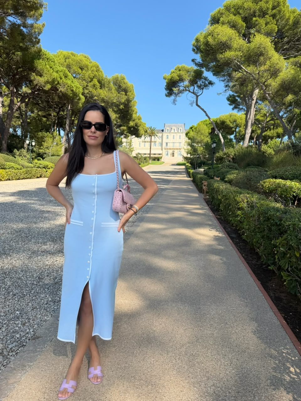 Vestido Julie - Sky Blue 