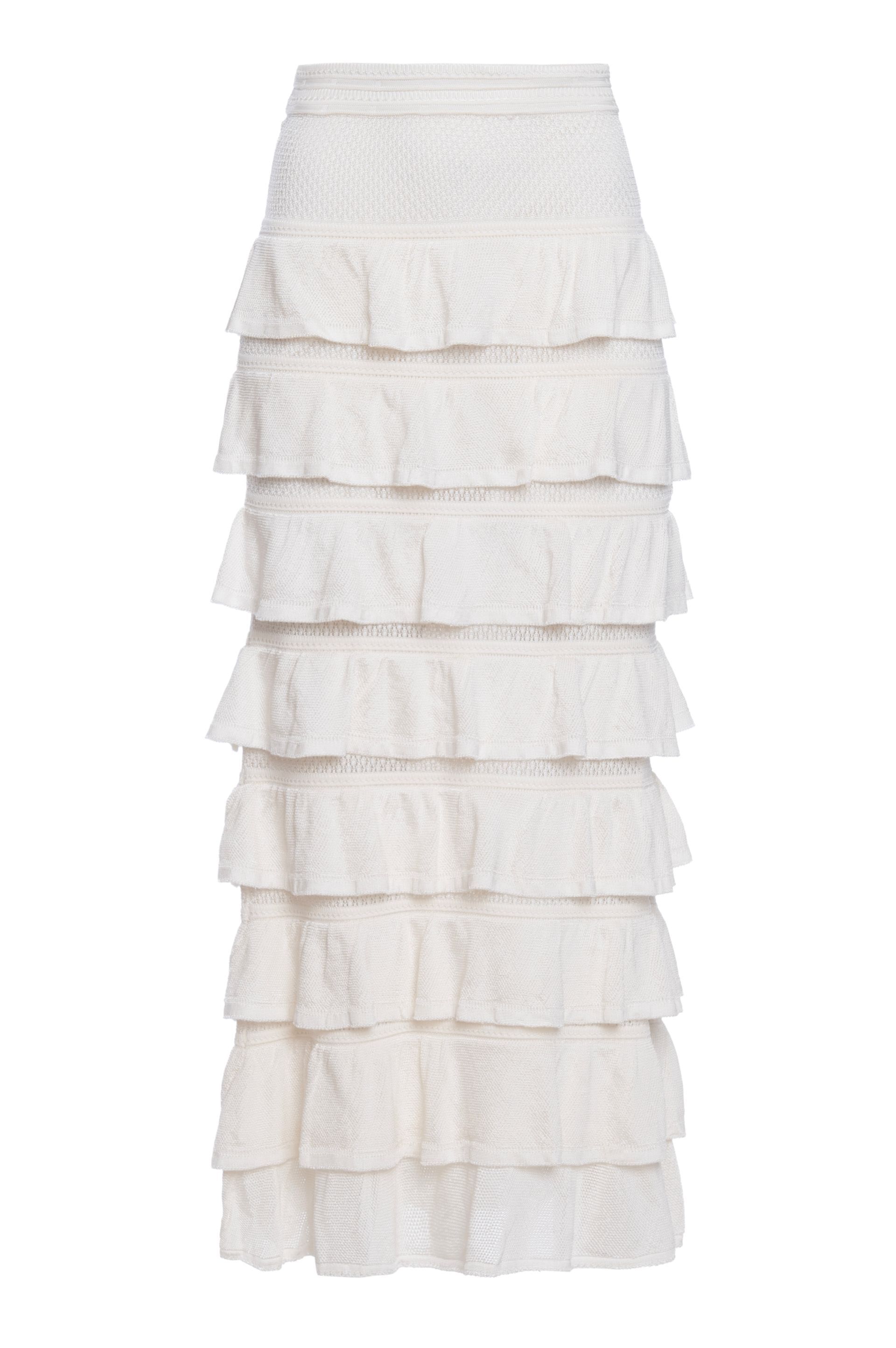 Saia babado Bia - Off White