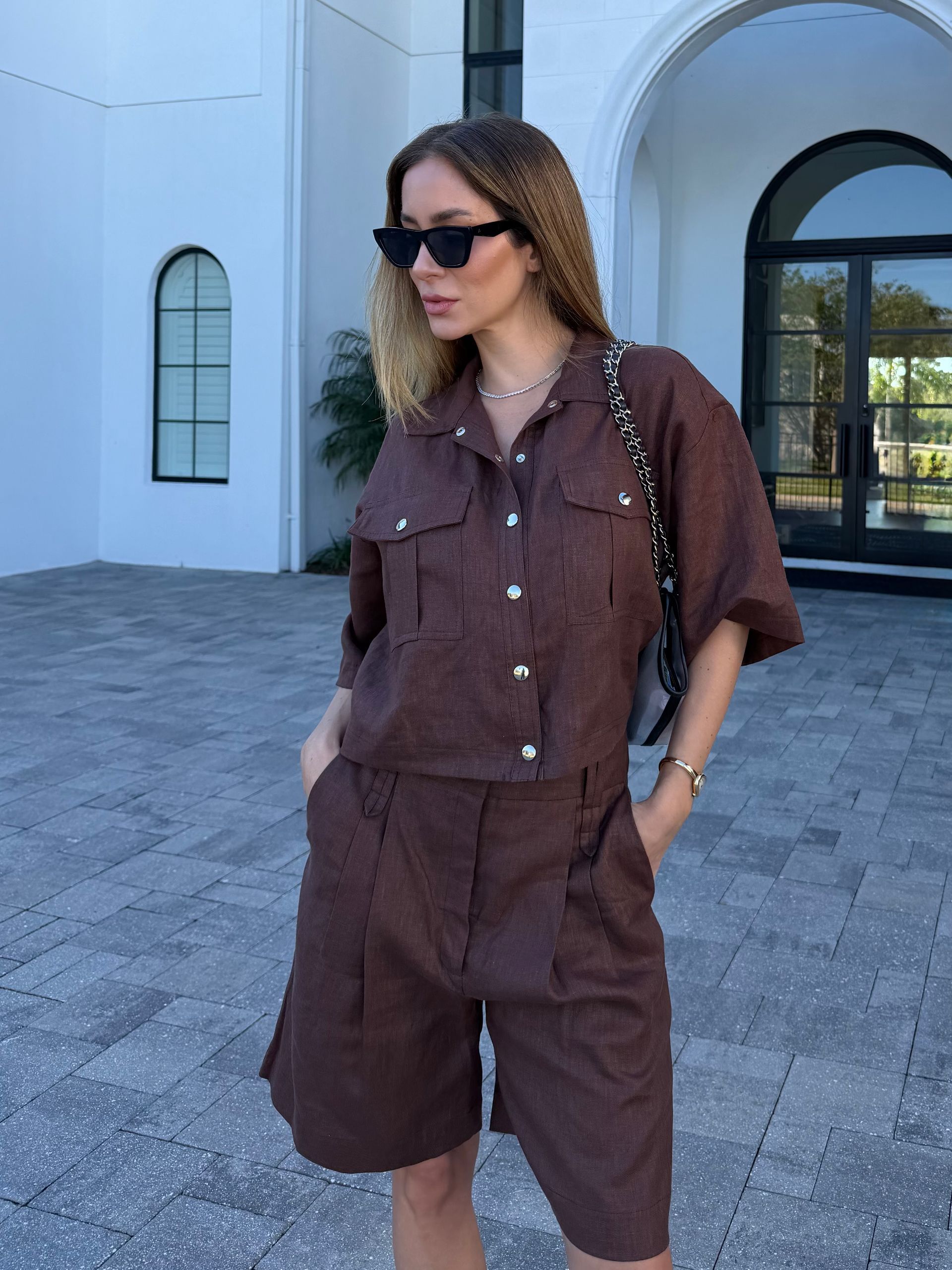 Camisa de linho Brenda - Expresso