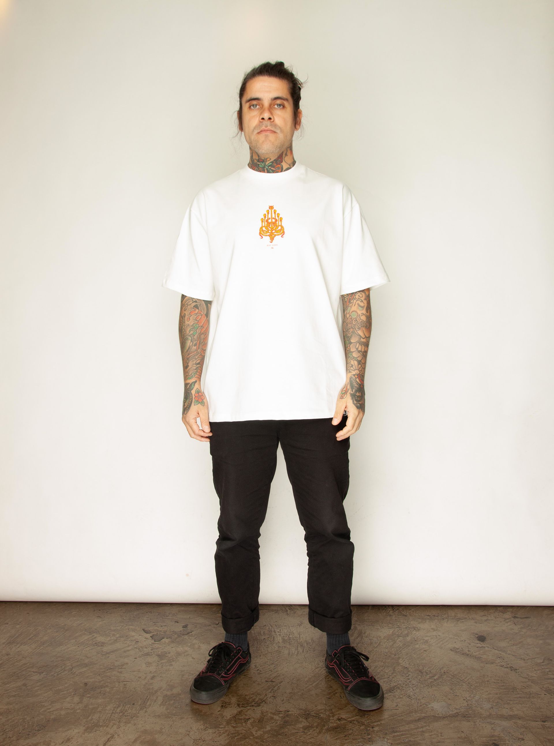 Camiseta Oversized Six Lifes OffWhite