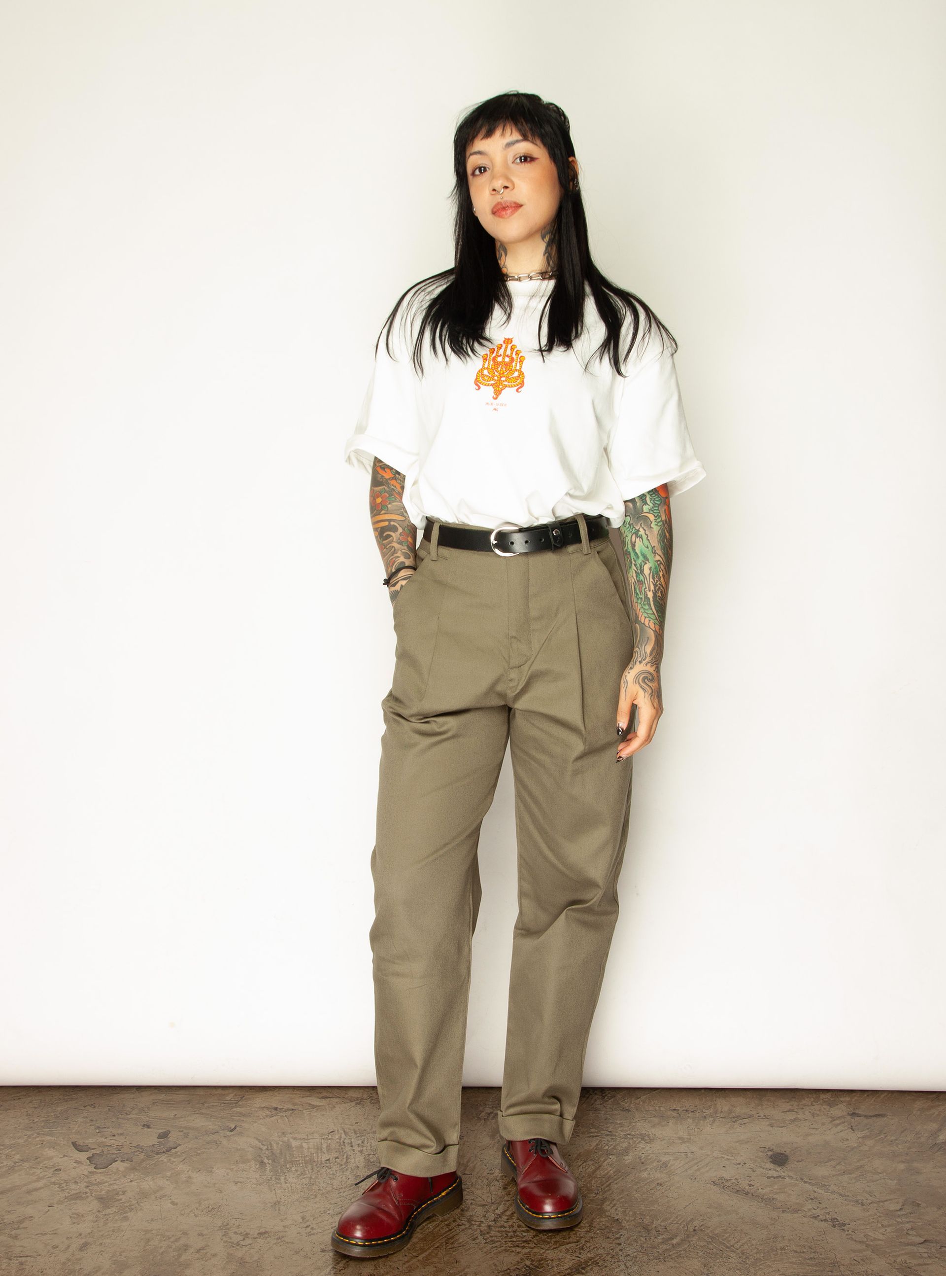 Camiseta Oversized Six Lifes OffWhite