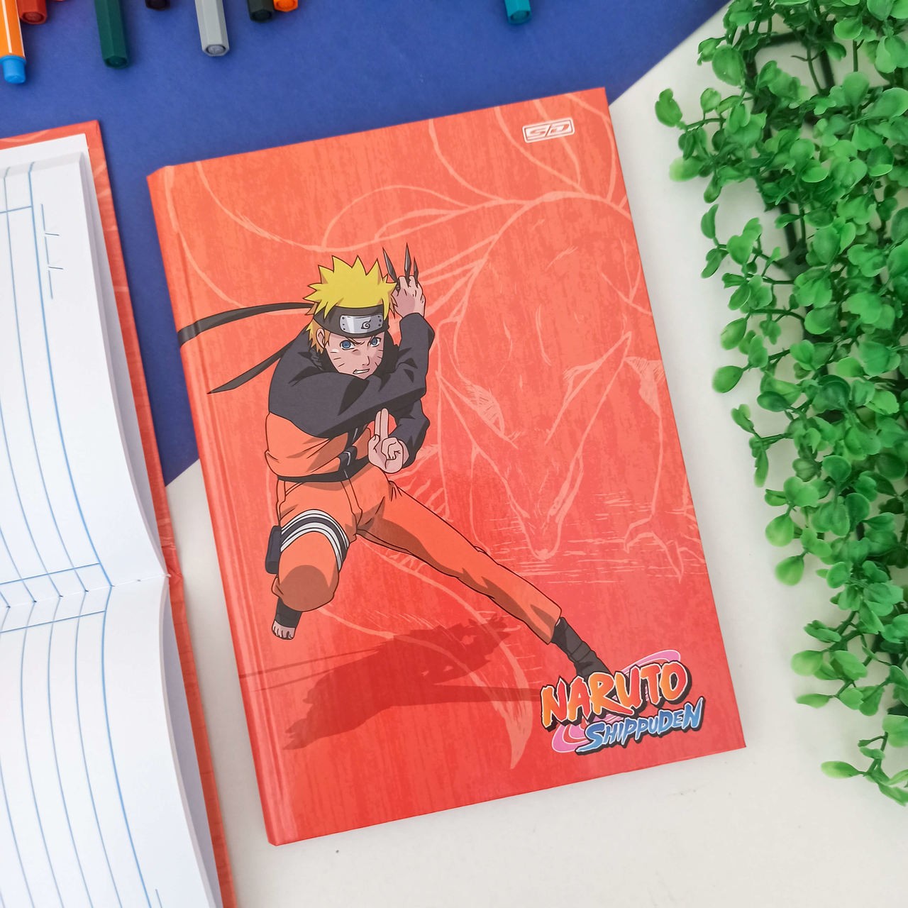 Caderno São Domingos Brochurão 1/4 Naruto C/80 Folhas - Papelaria