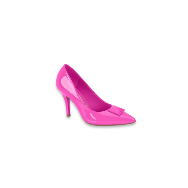 Scarpin deals rosa neon