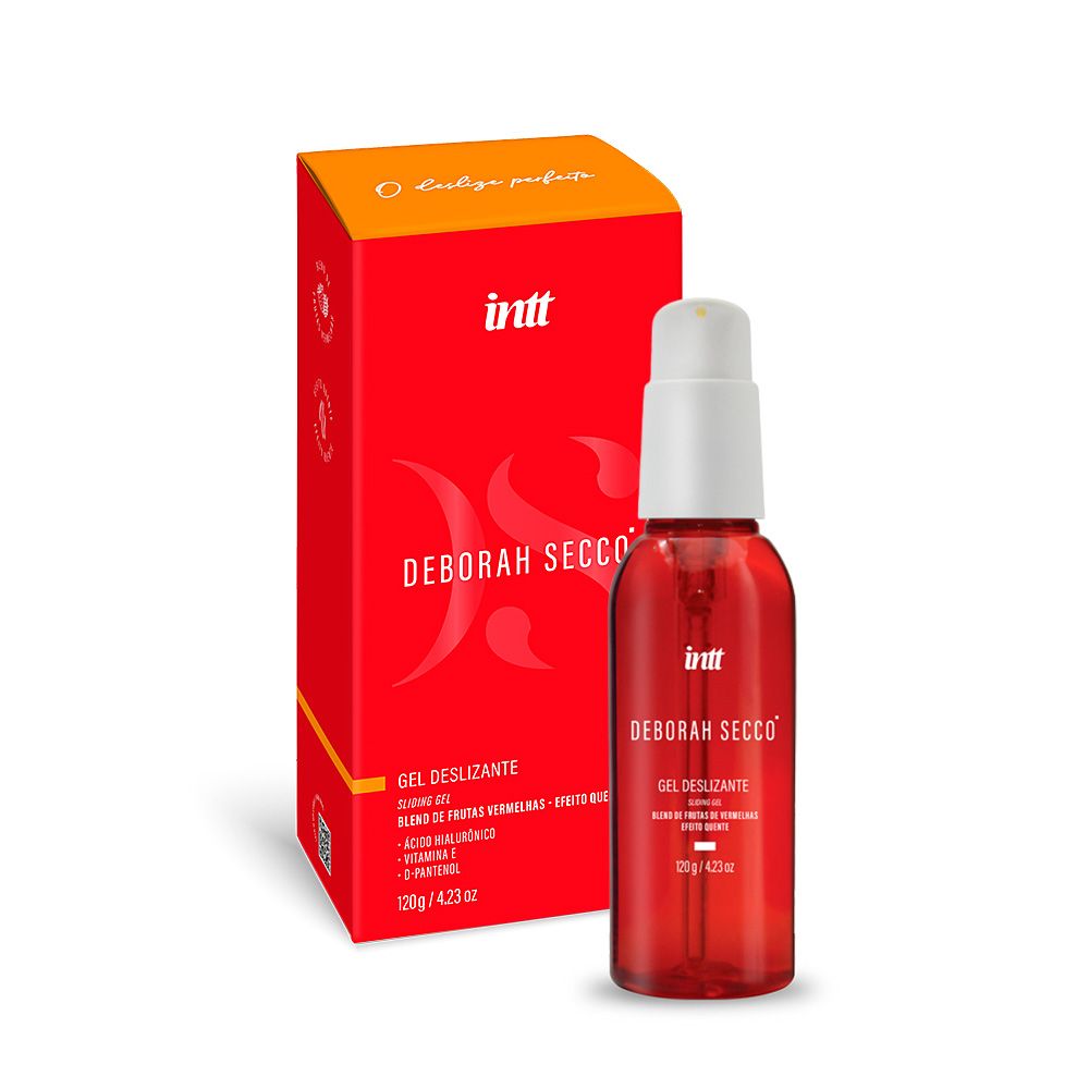 Gel Lubrificante Deslizante Efeito Quente - Déborah Secco - Intt
