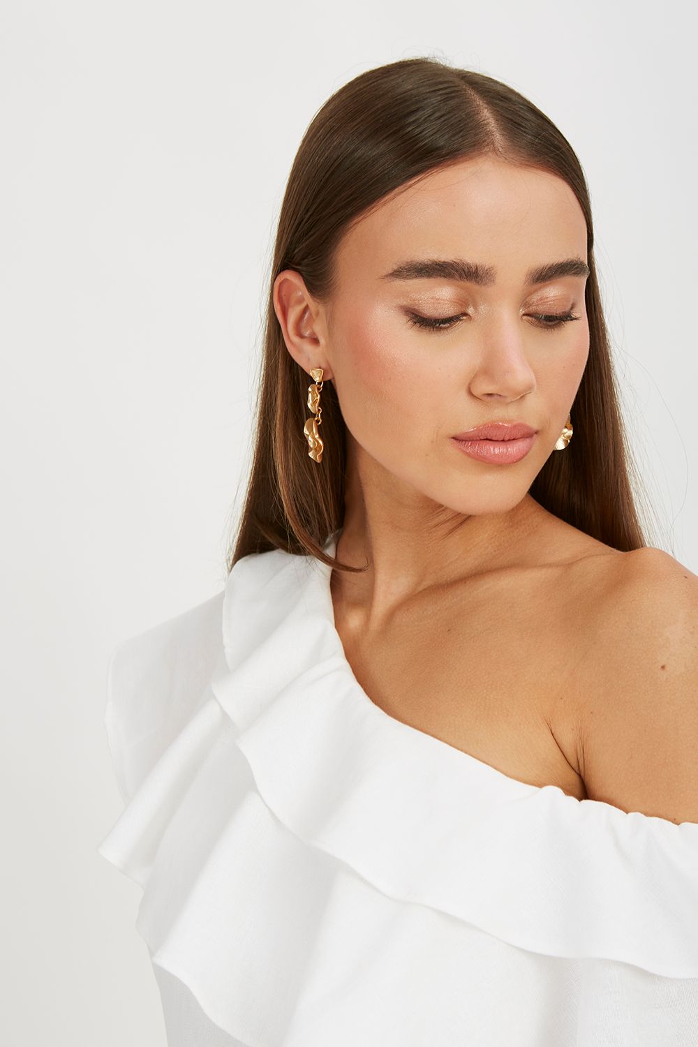 Vestido babado Milena