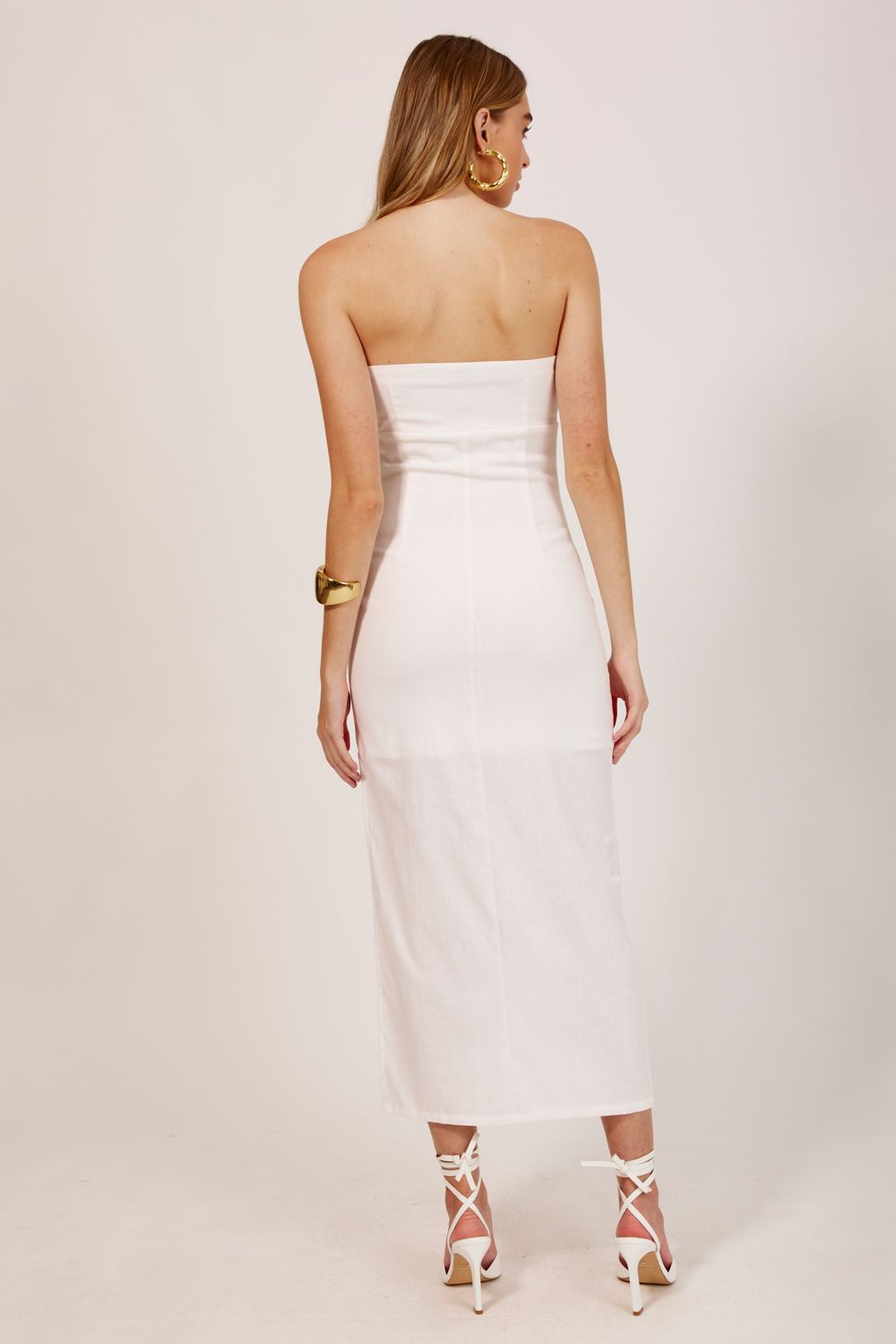 Vestido tomara que caia Milena