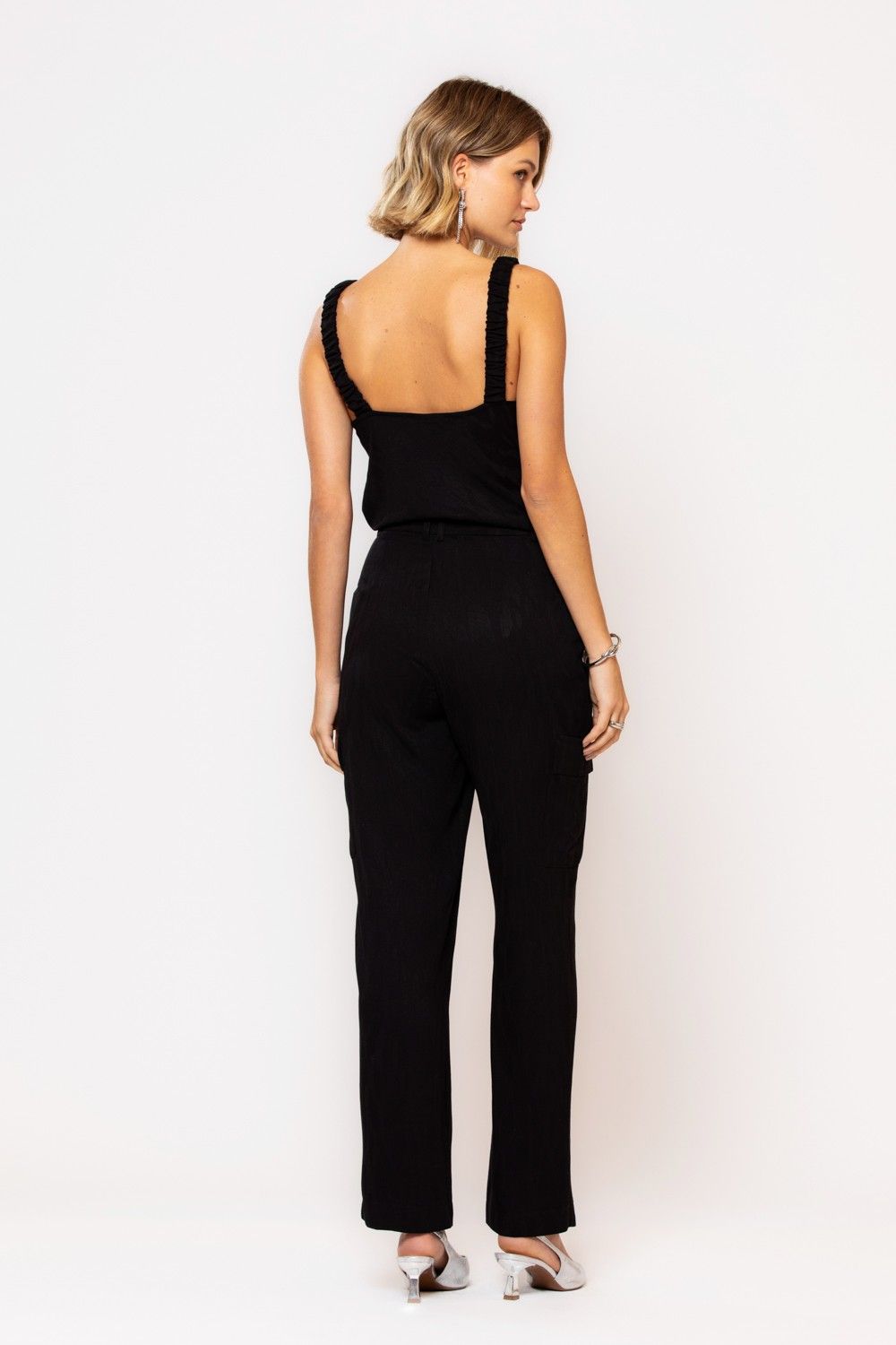 Calça Cargo Lisa