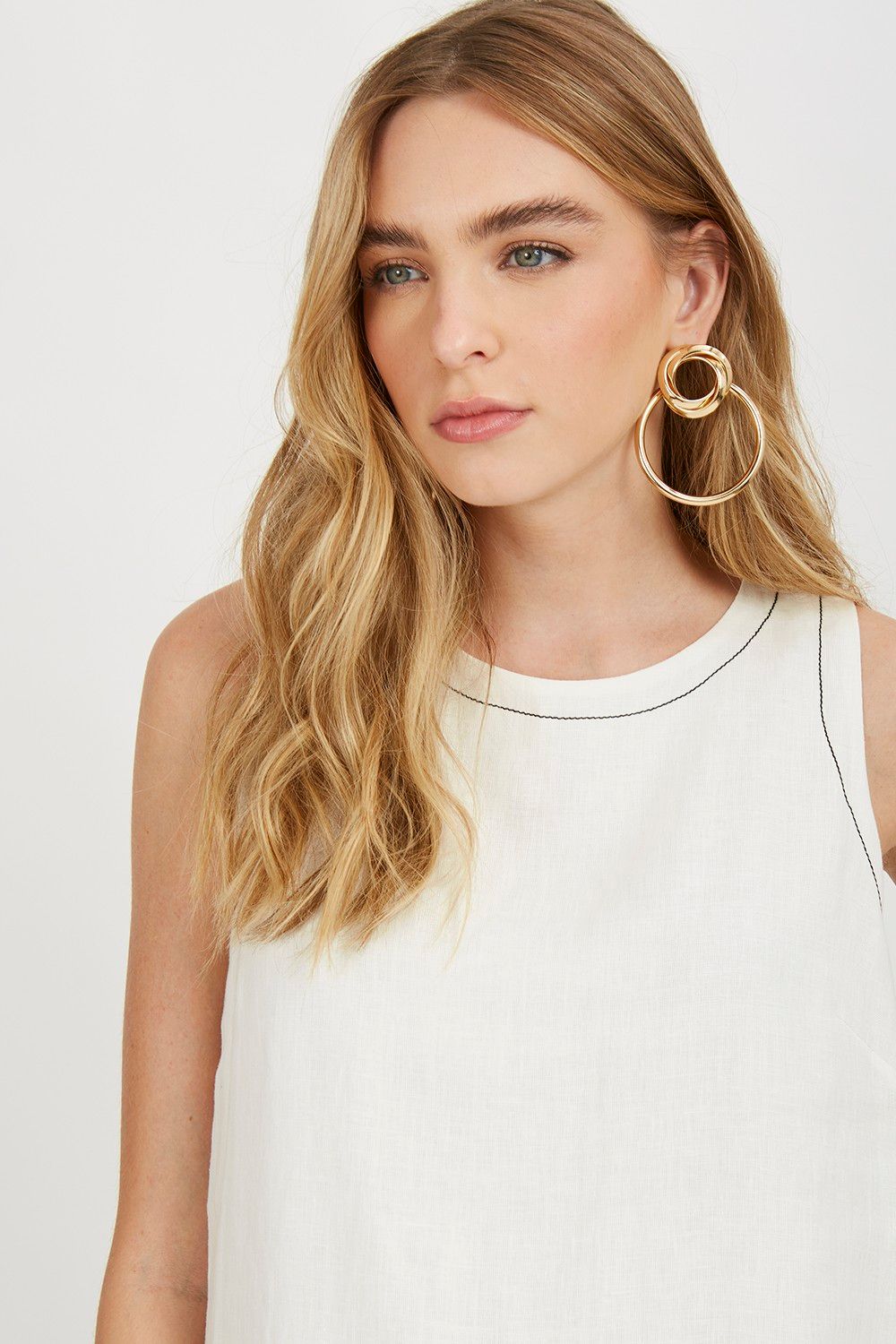 Vestido Midi Carmem Linho
