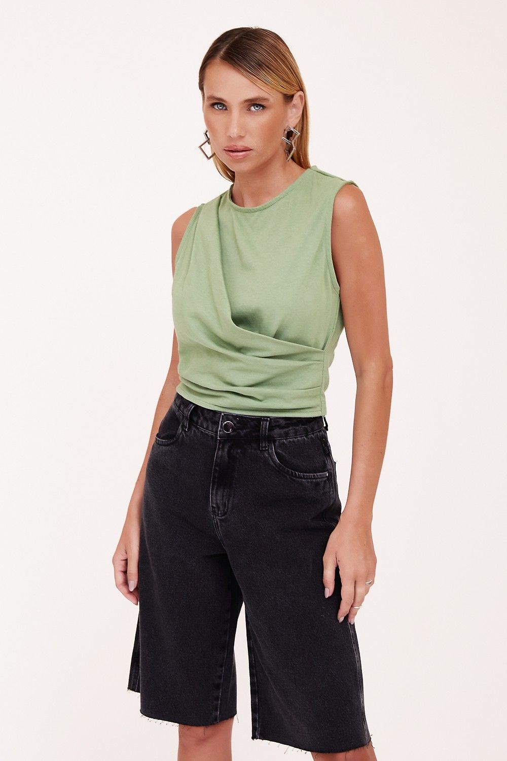 Blusa Dapreado Cotton