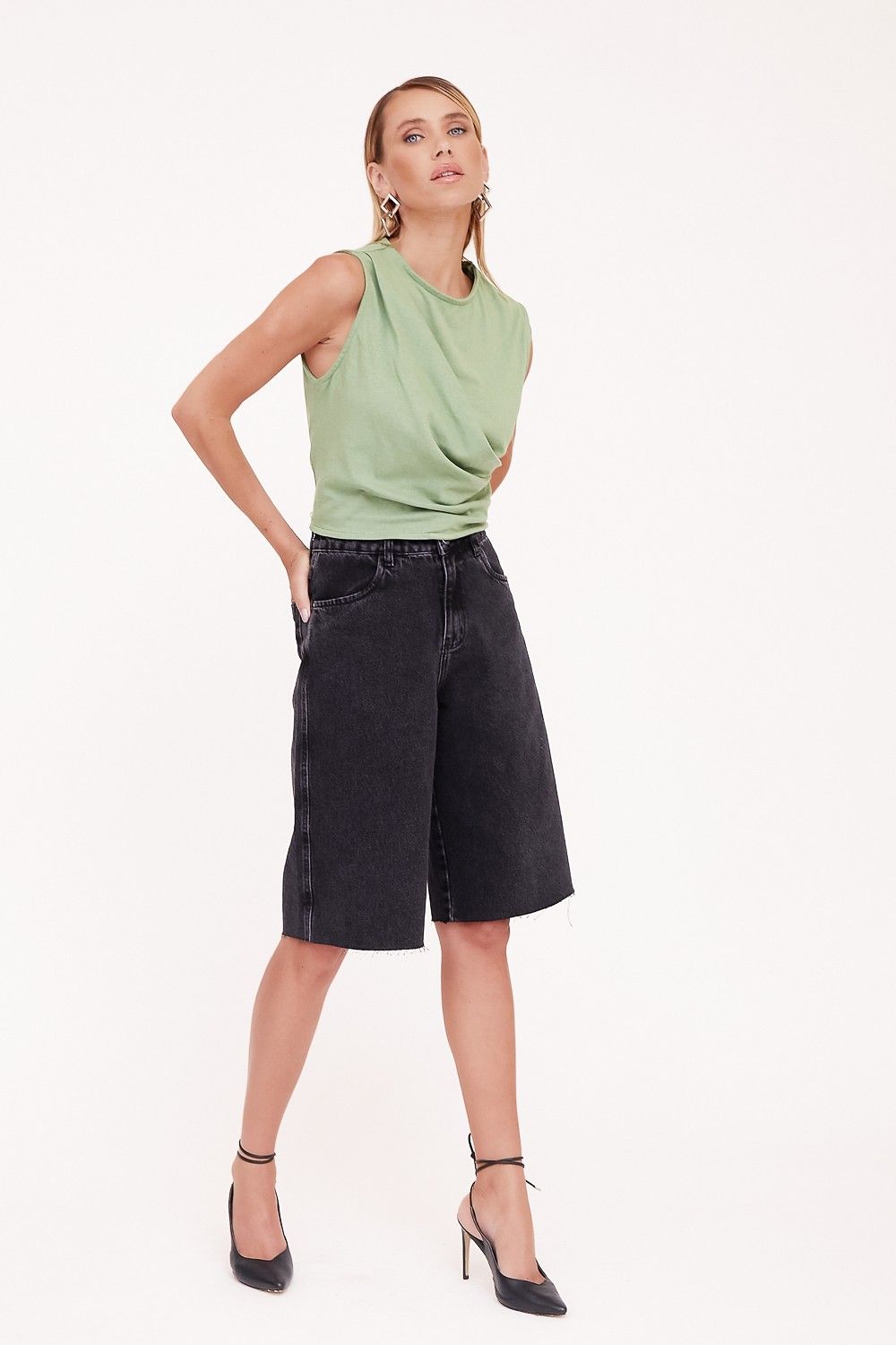 Blusa Dapreado Cotton