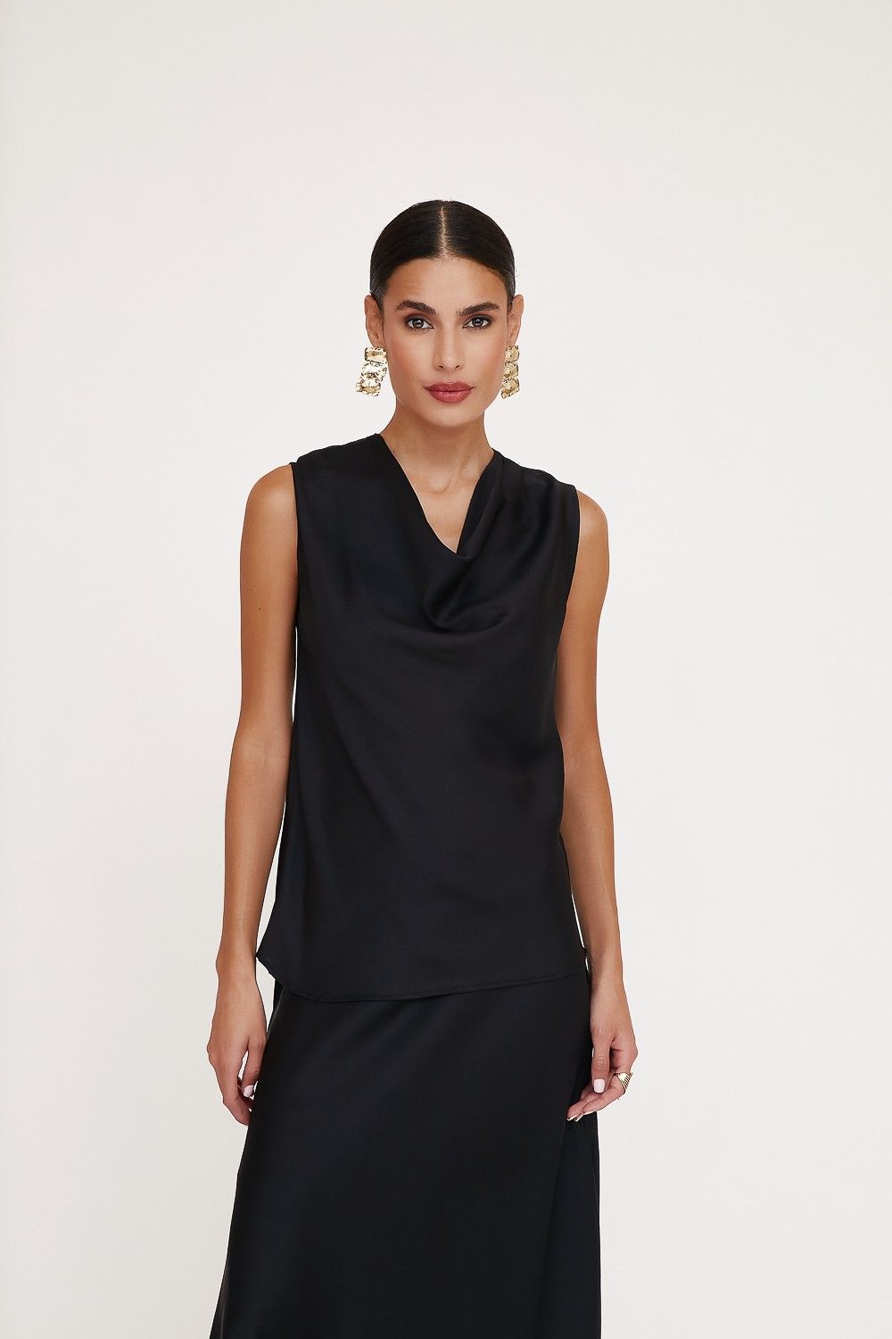 Saia Midi Acetinada Dallas