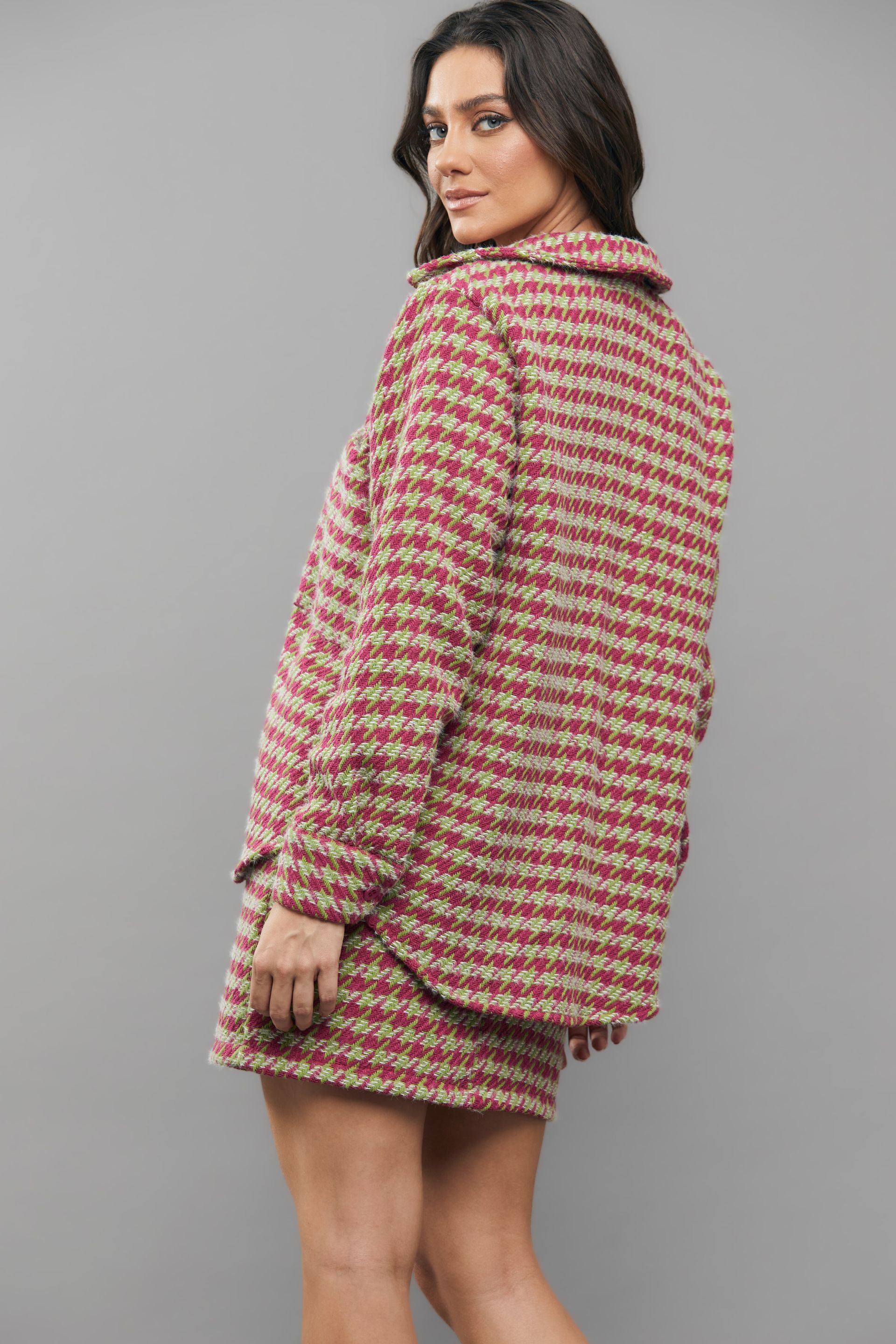 Camisão Pied de Poule Anna