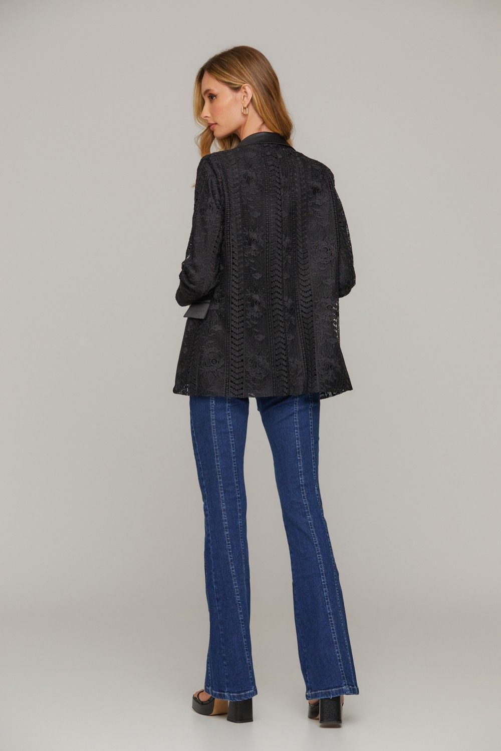 Blazer Renda Bianza