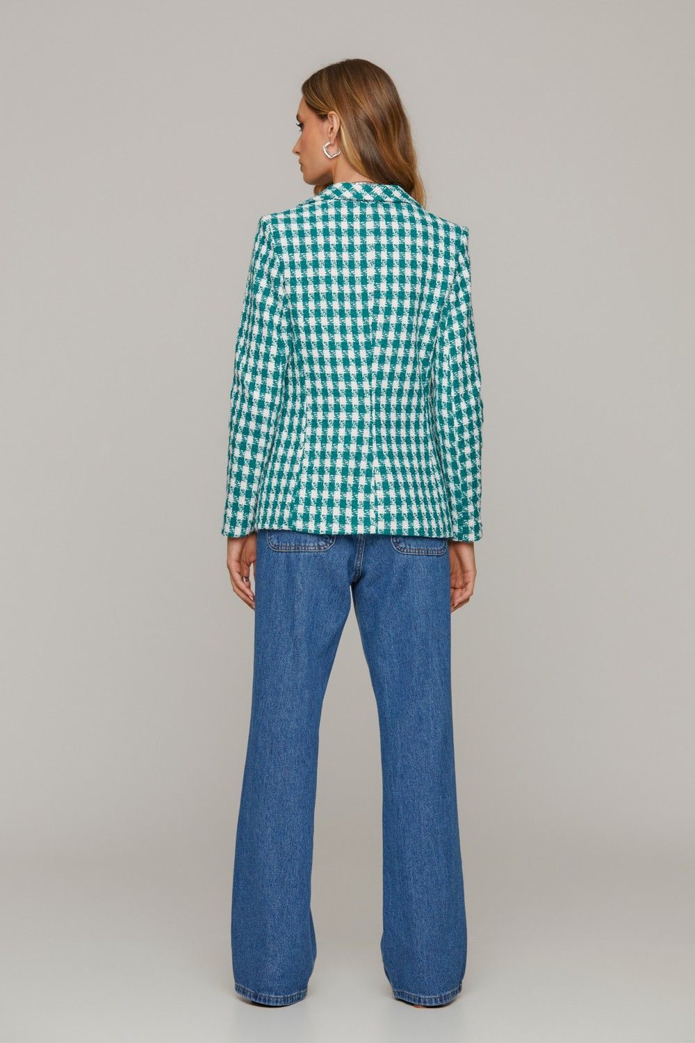 Blazer  Tweeed Xadrez Renata