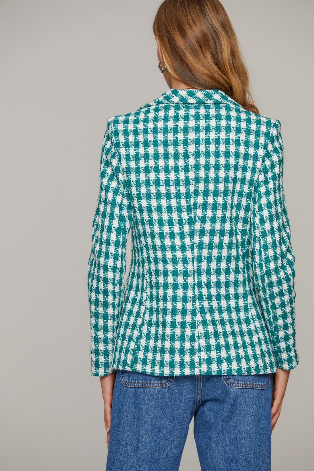 Blazer  Tweeed Xadrez Renata