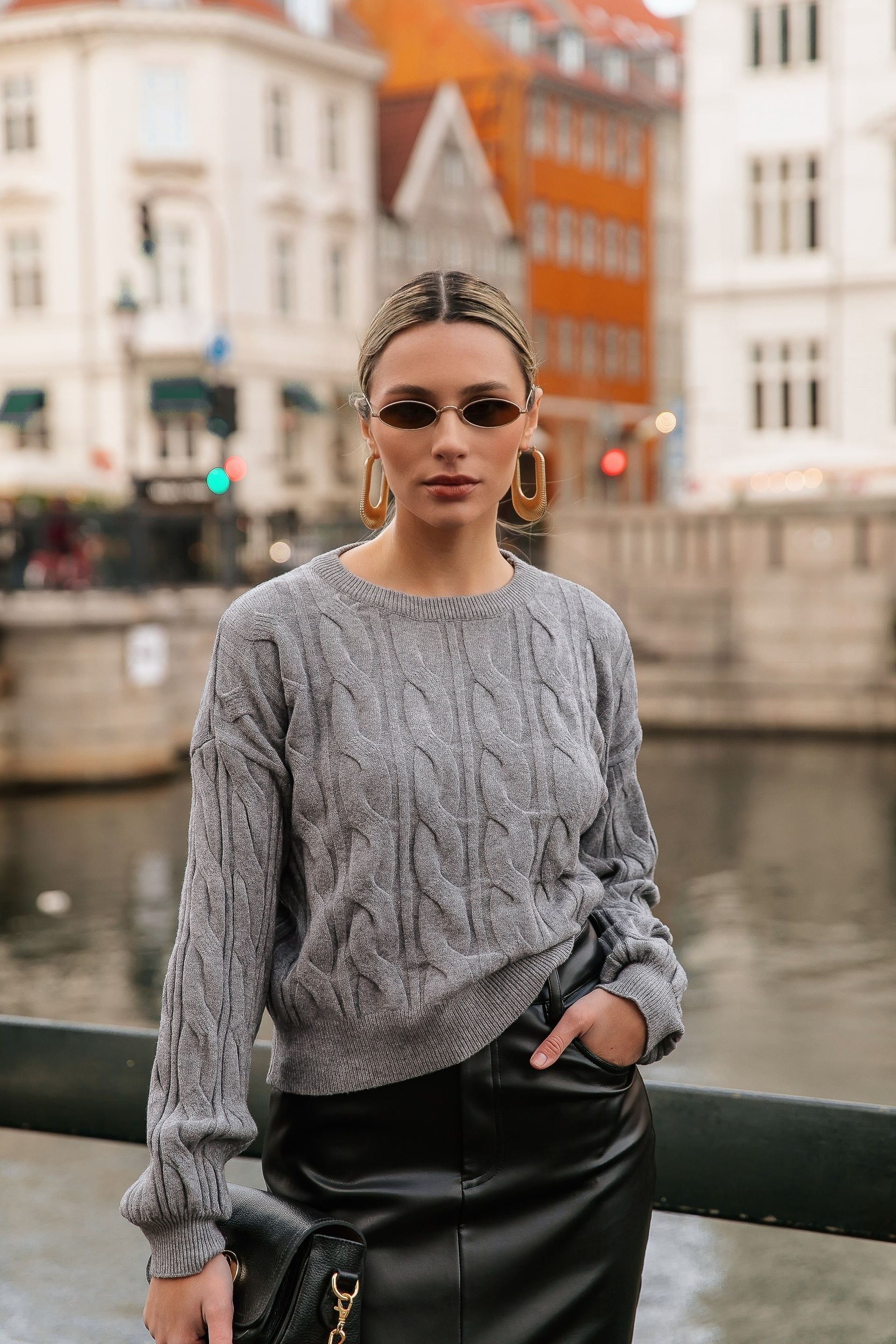 Blusa Tricô Trança Mila