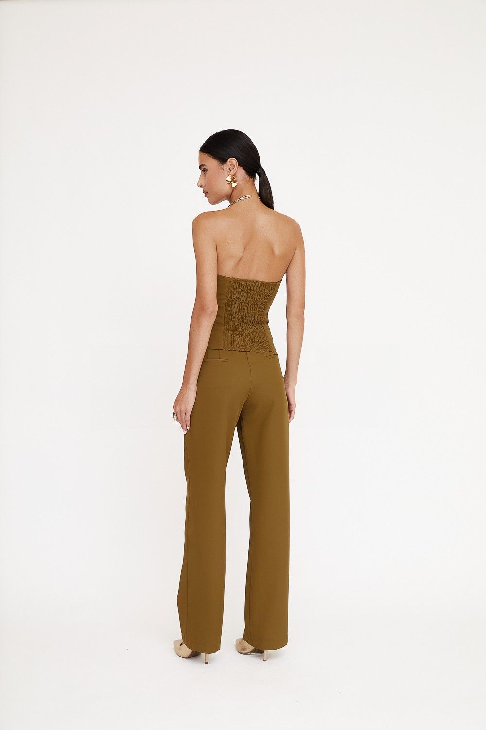 Calça Wide Leg Lenne