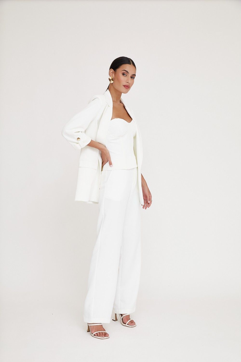 Calça Wide Leg Lenne