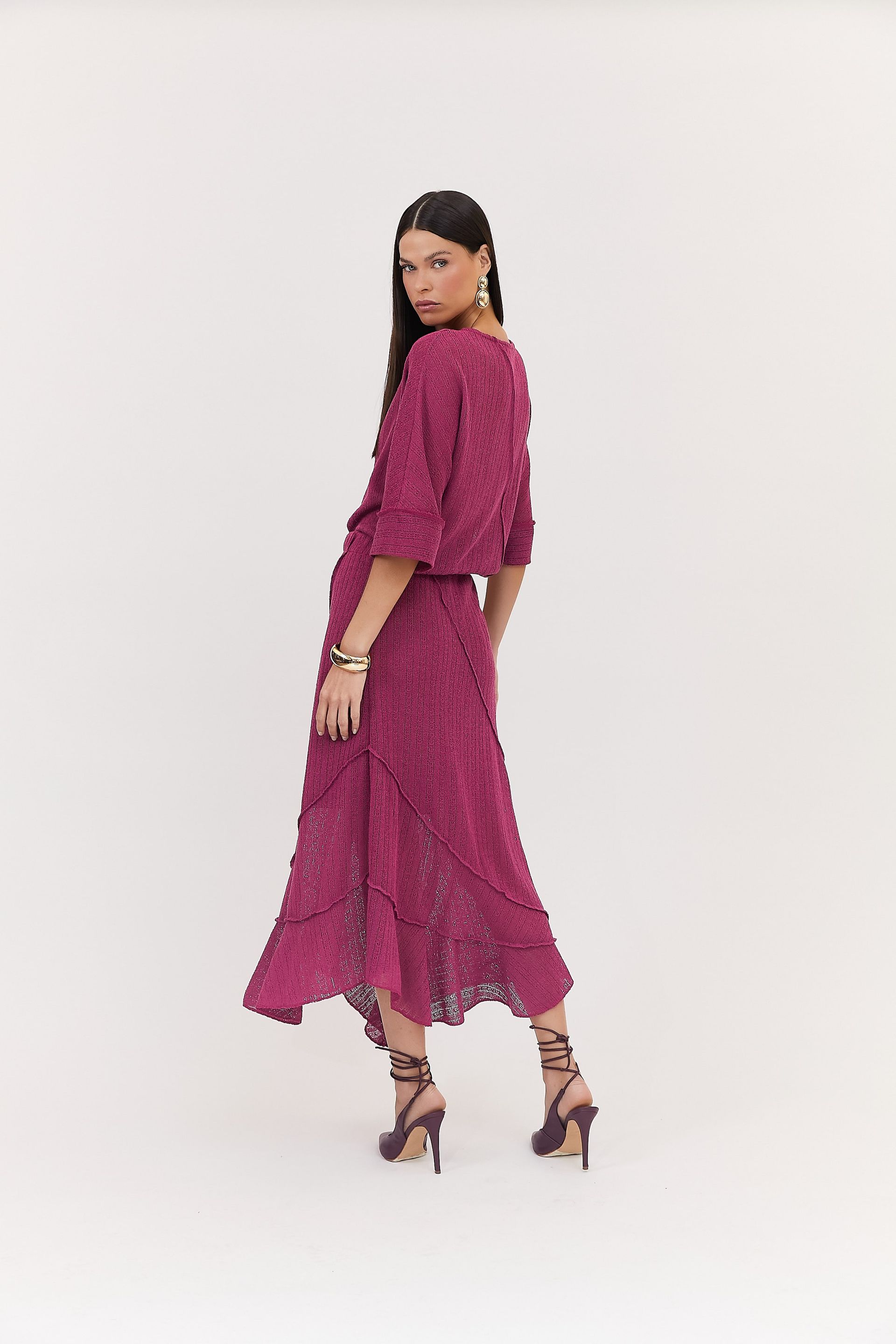 Saia Midi Tricot Hellen