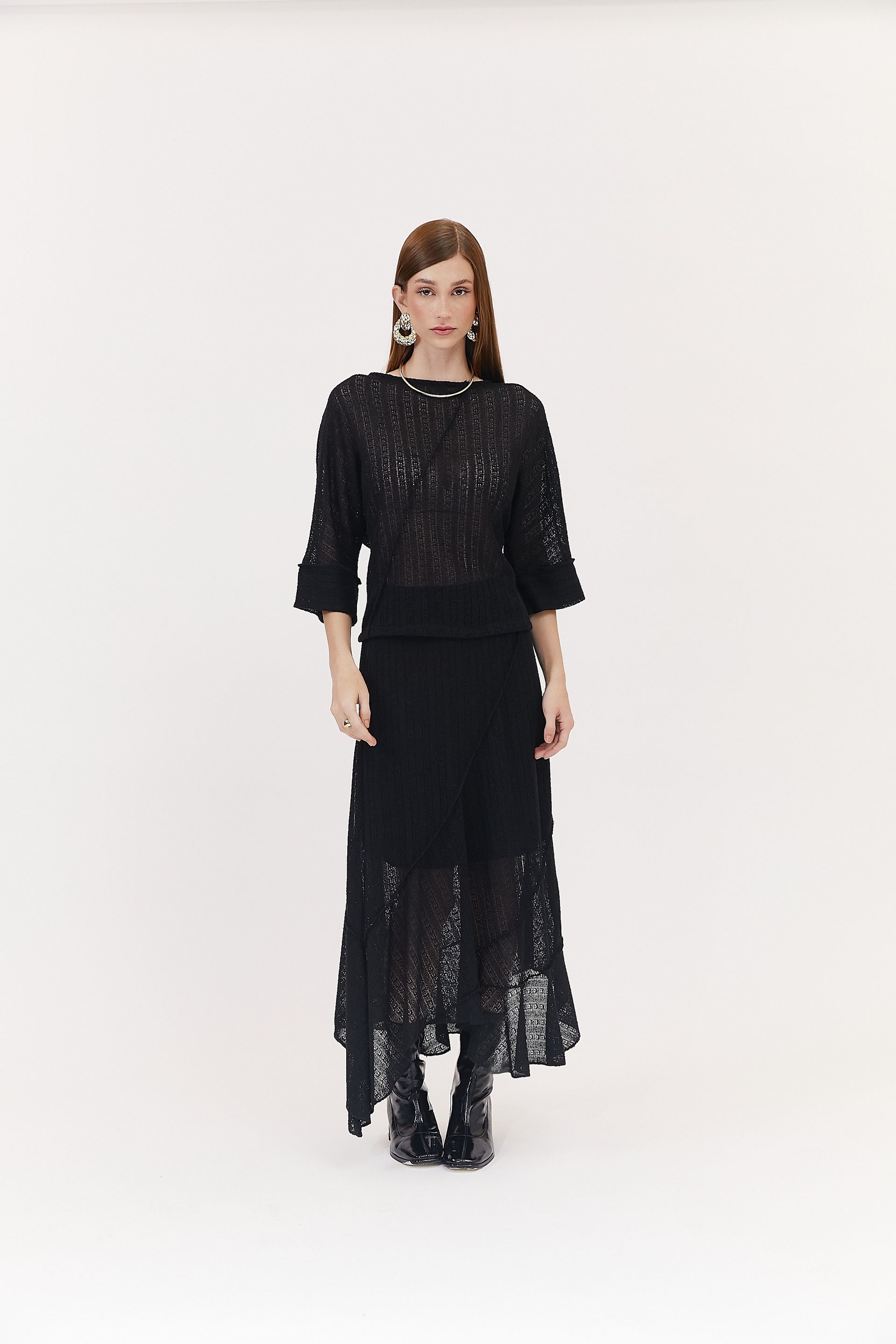 Saia Midi Tricot Hellen