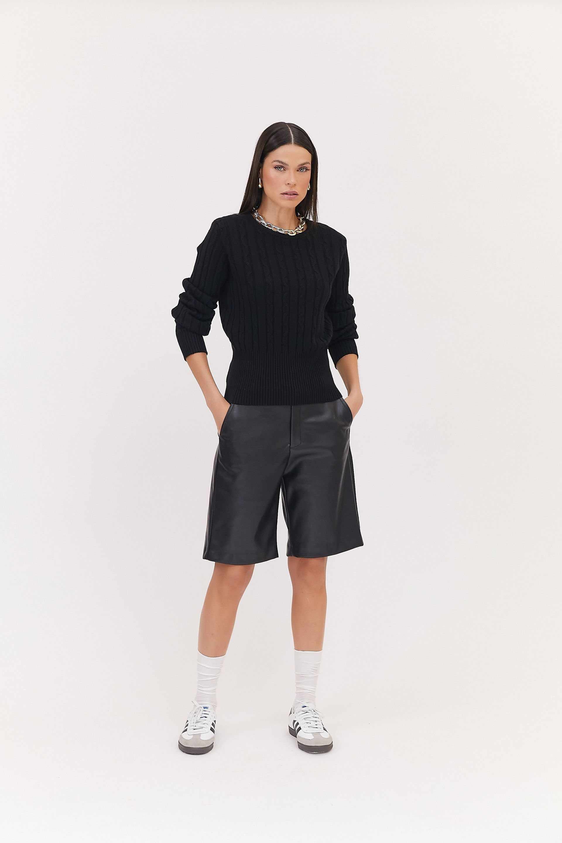 Blusa Tricot Lã Lady