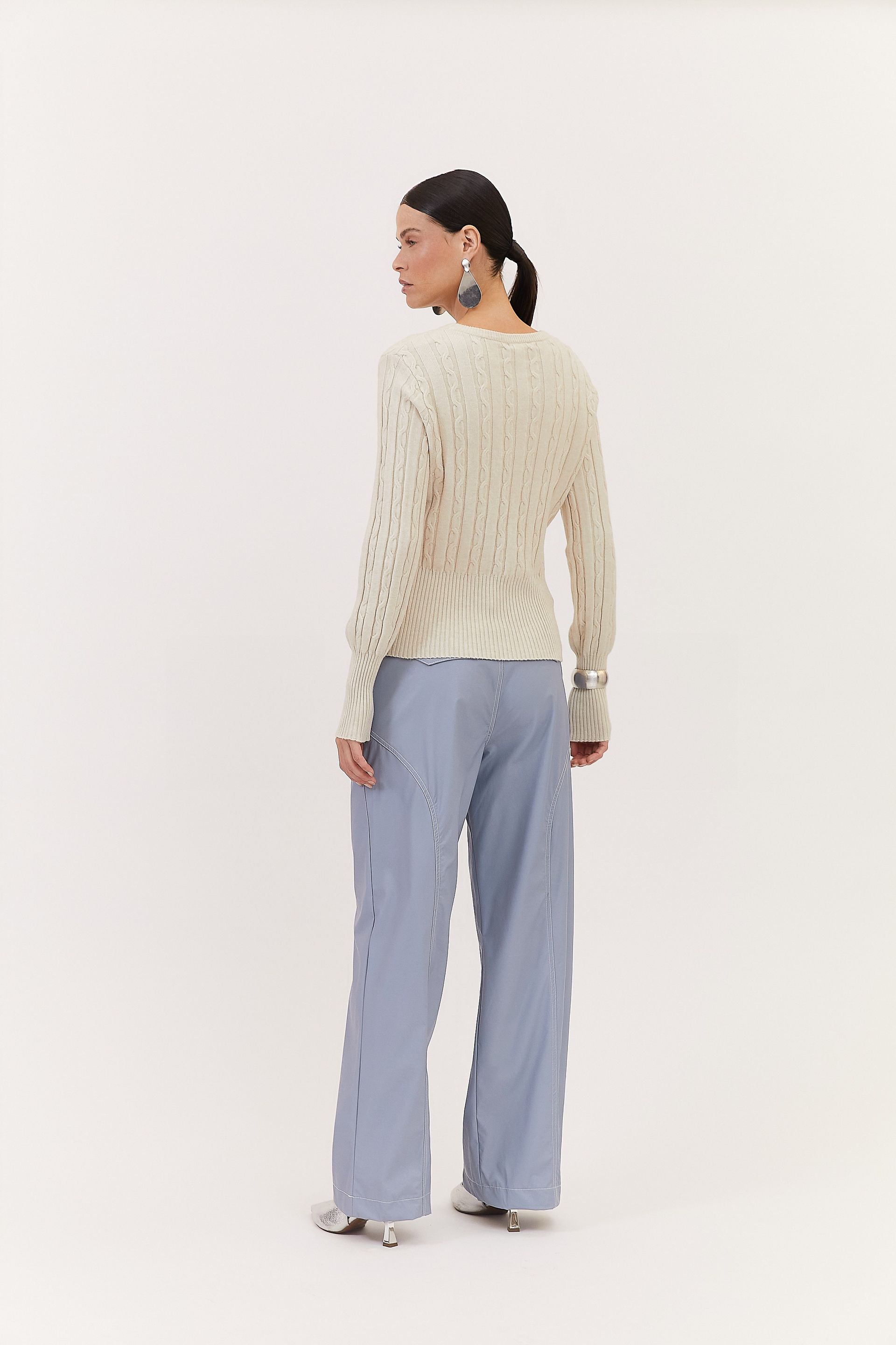 Blusa Tricot Lã Lady