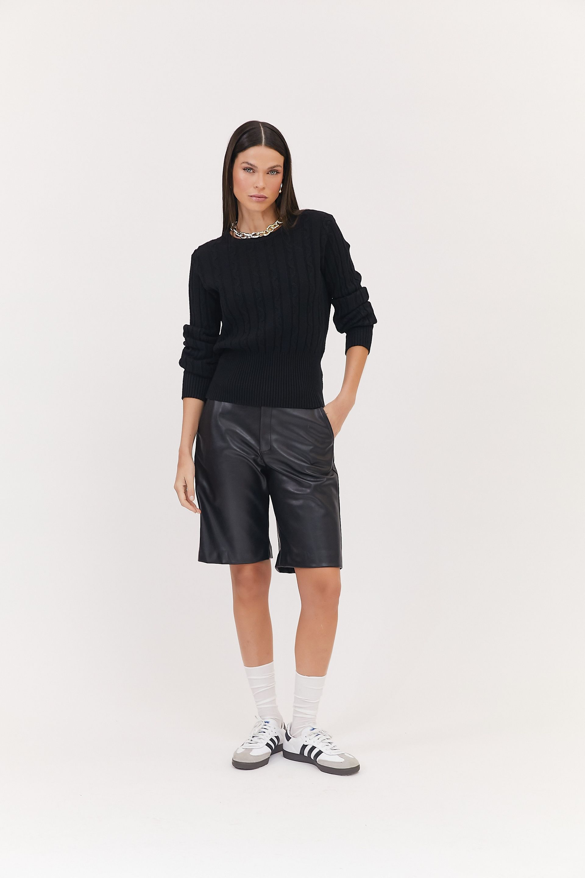 Blusa Tricot Lã Lady