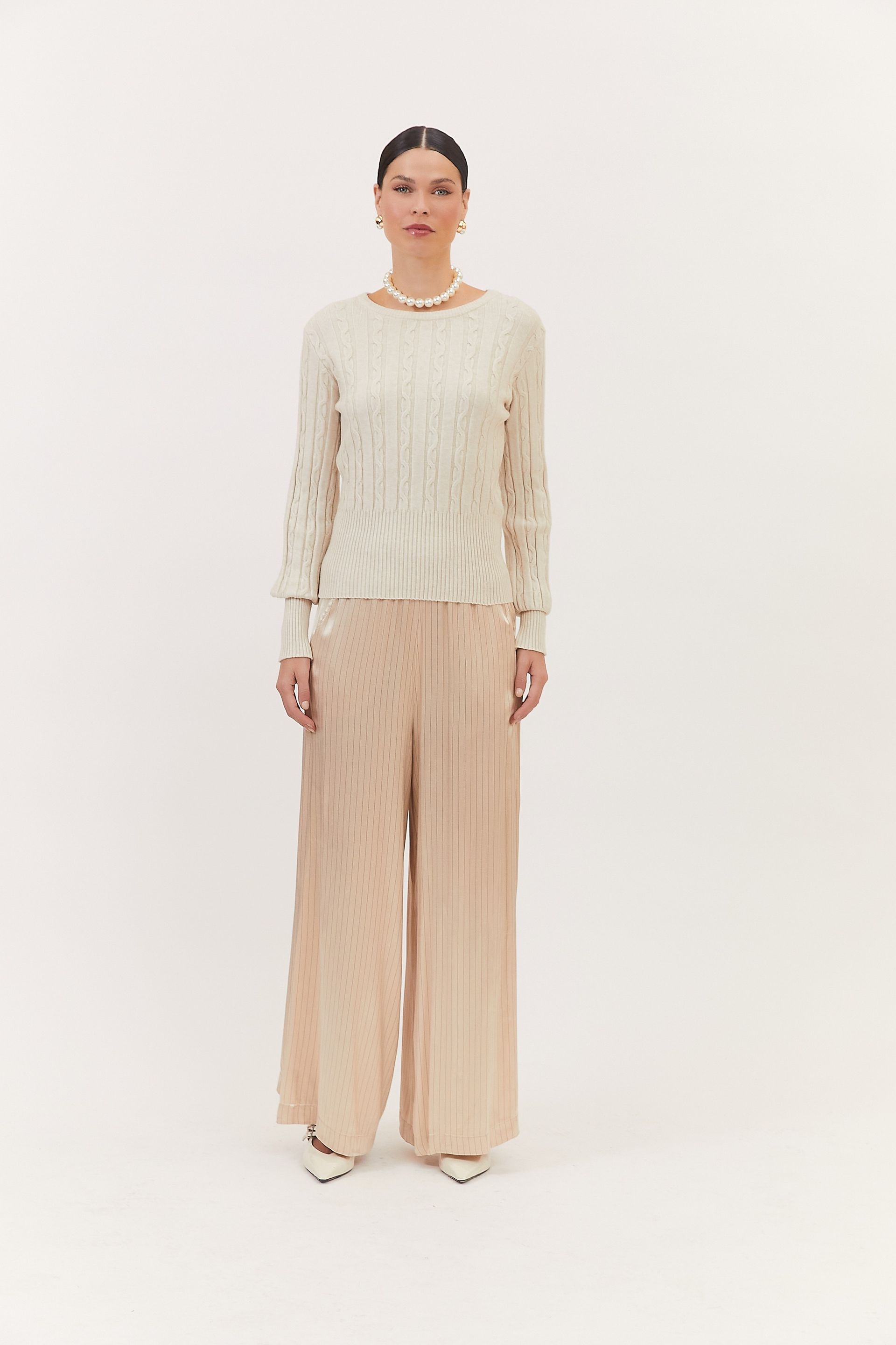 Blusa Tricot Lã Lady
