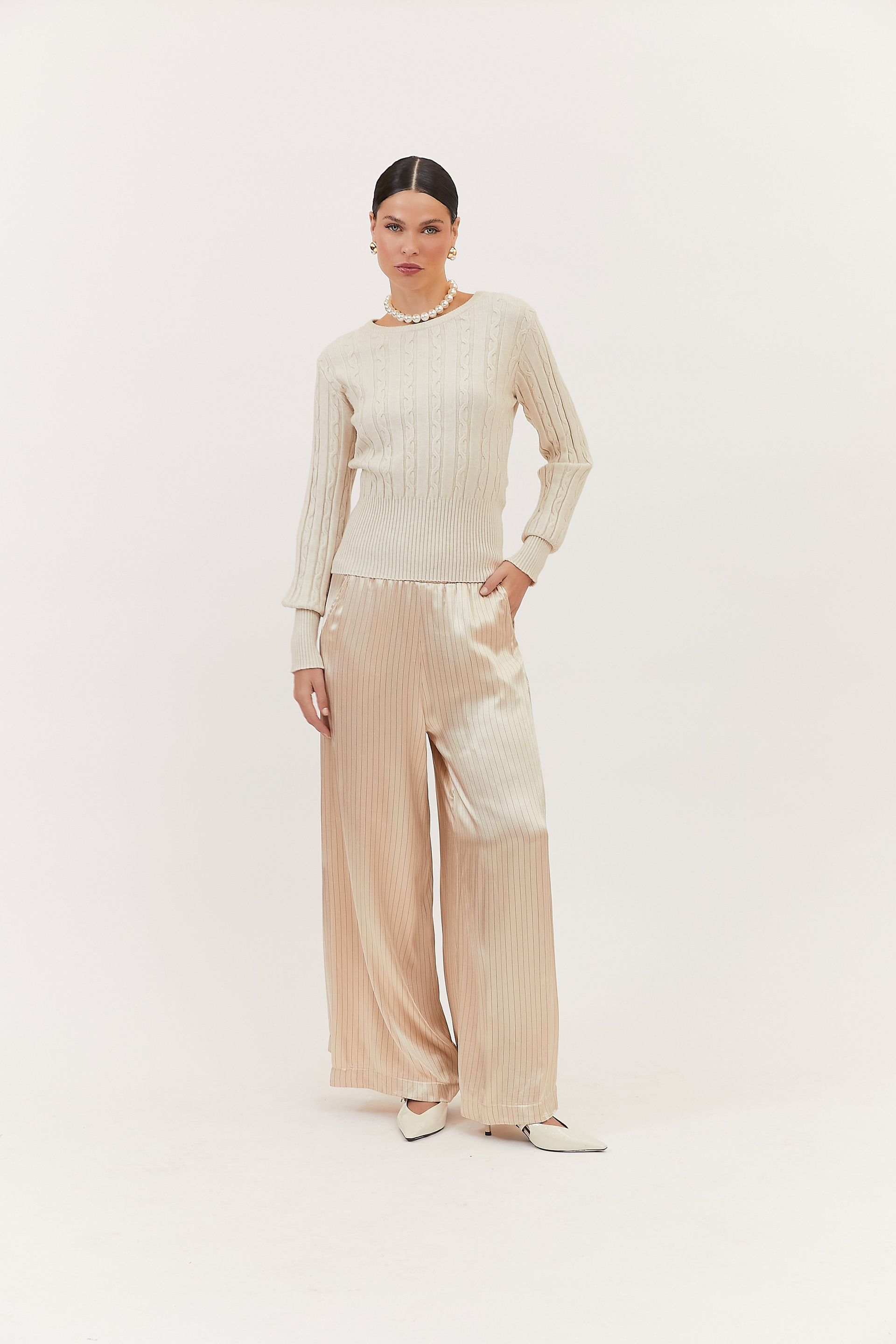 Blusa Tricot Lã Lady
