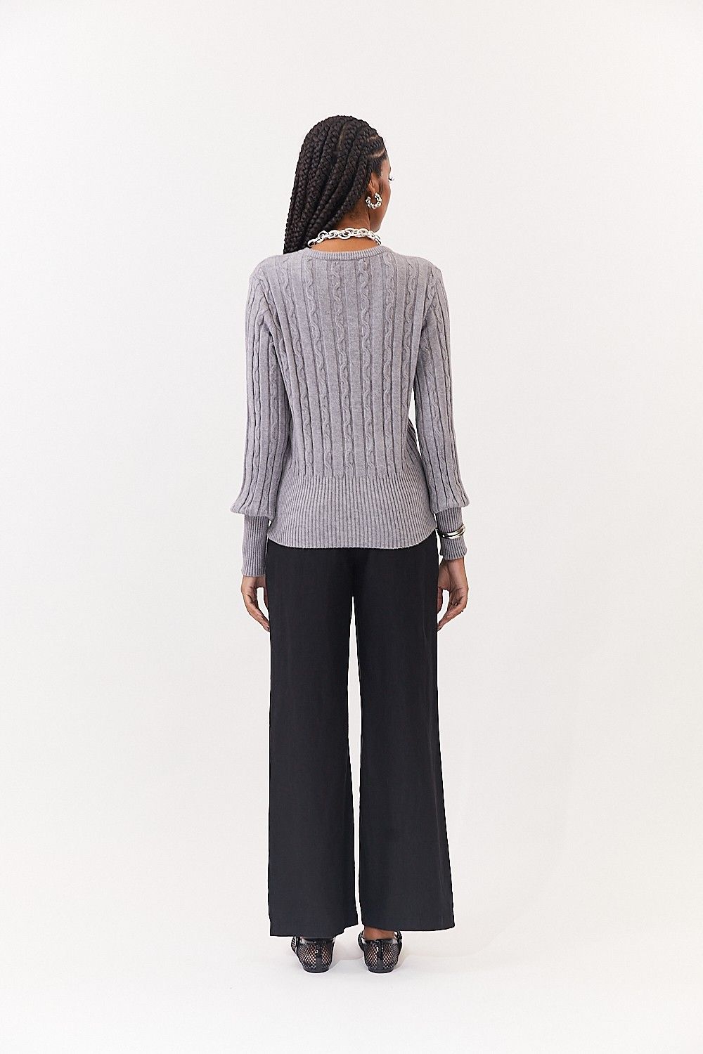 Blusa Tricot Lã Lady