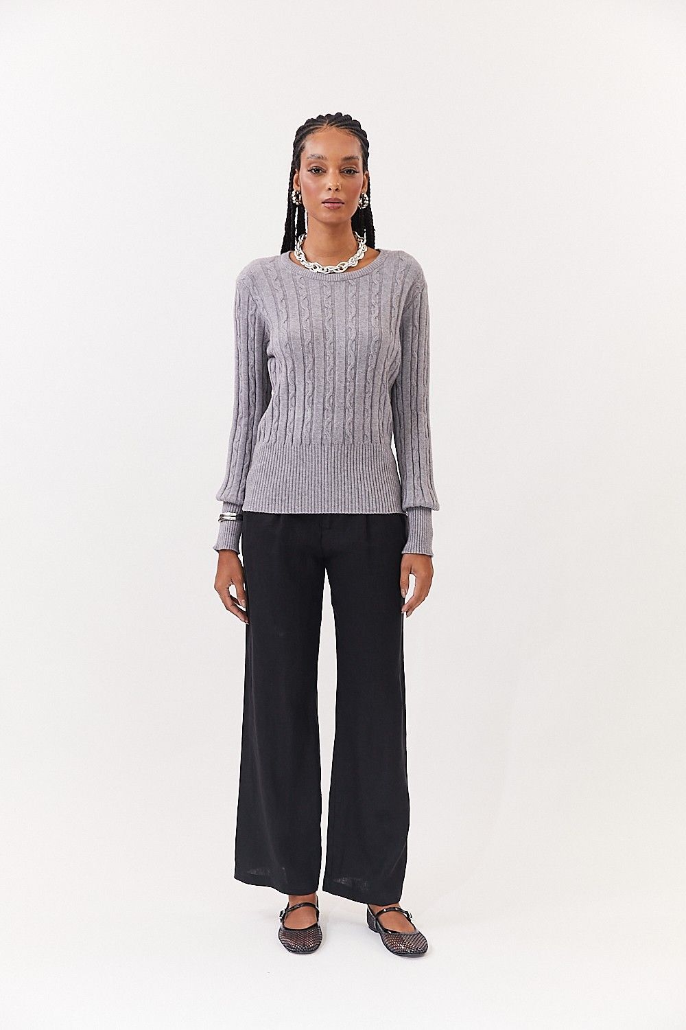 Blusa Tricot Lã Lady