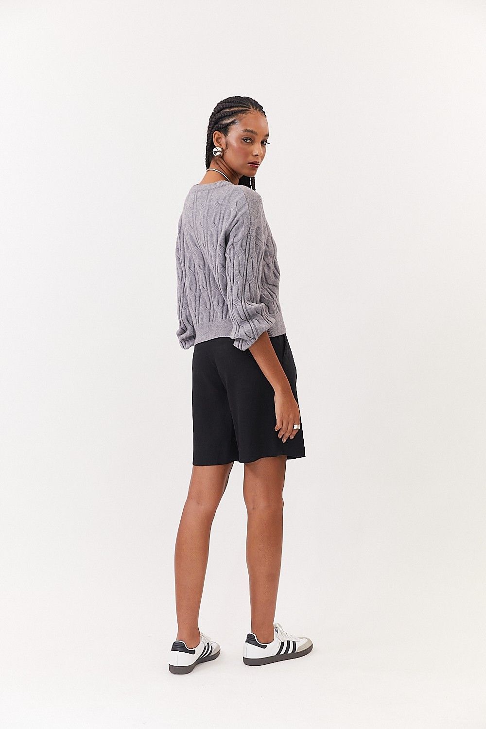 Blusa Tricô Trança Mila