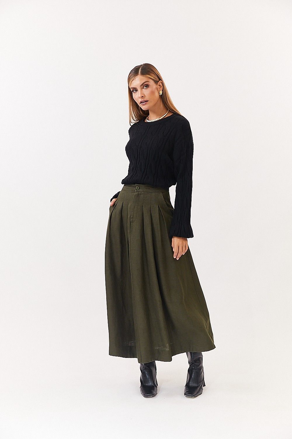 Blusa Tricô Trança Mila