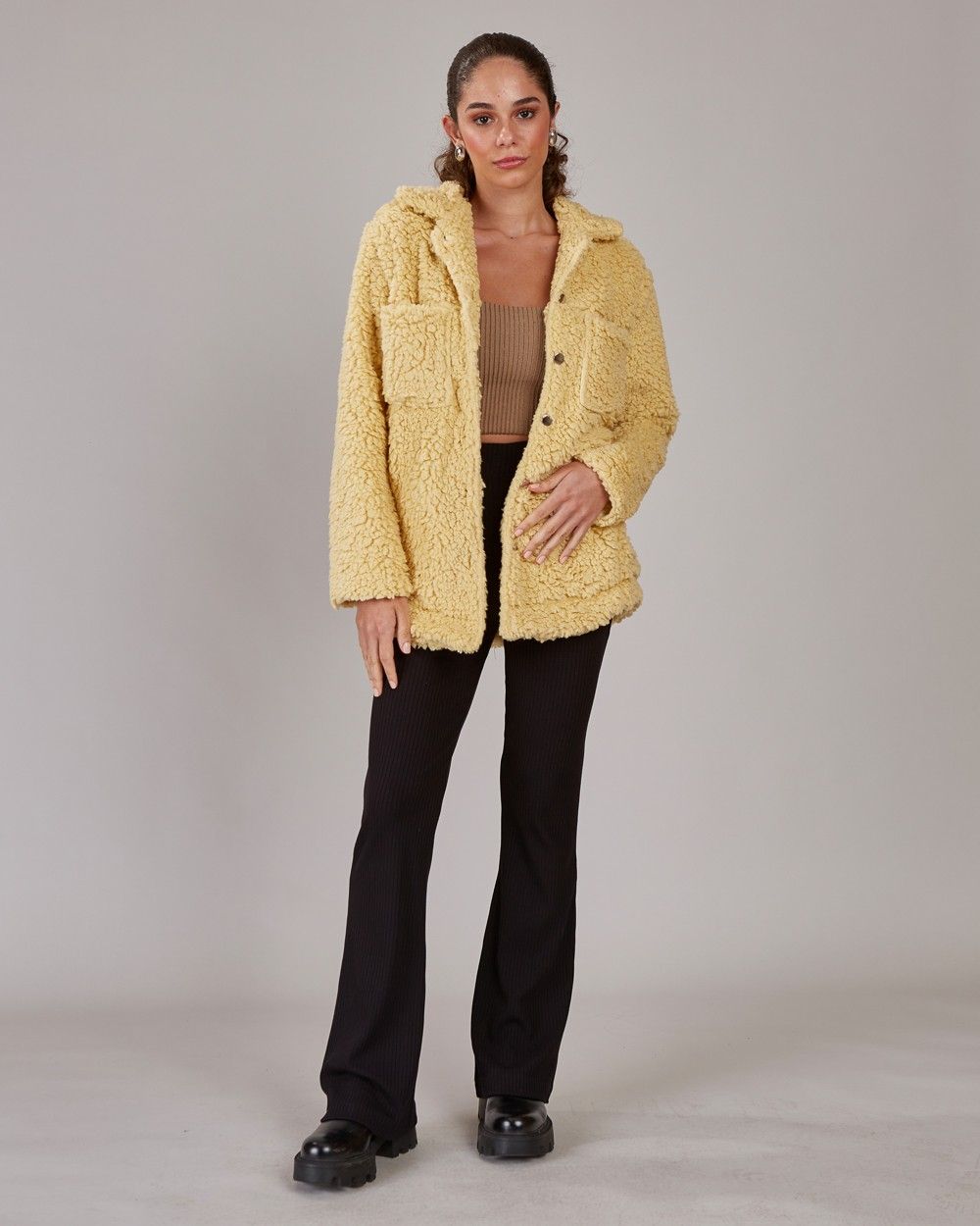 Camisão Overshirt Teddy