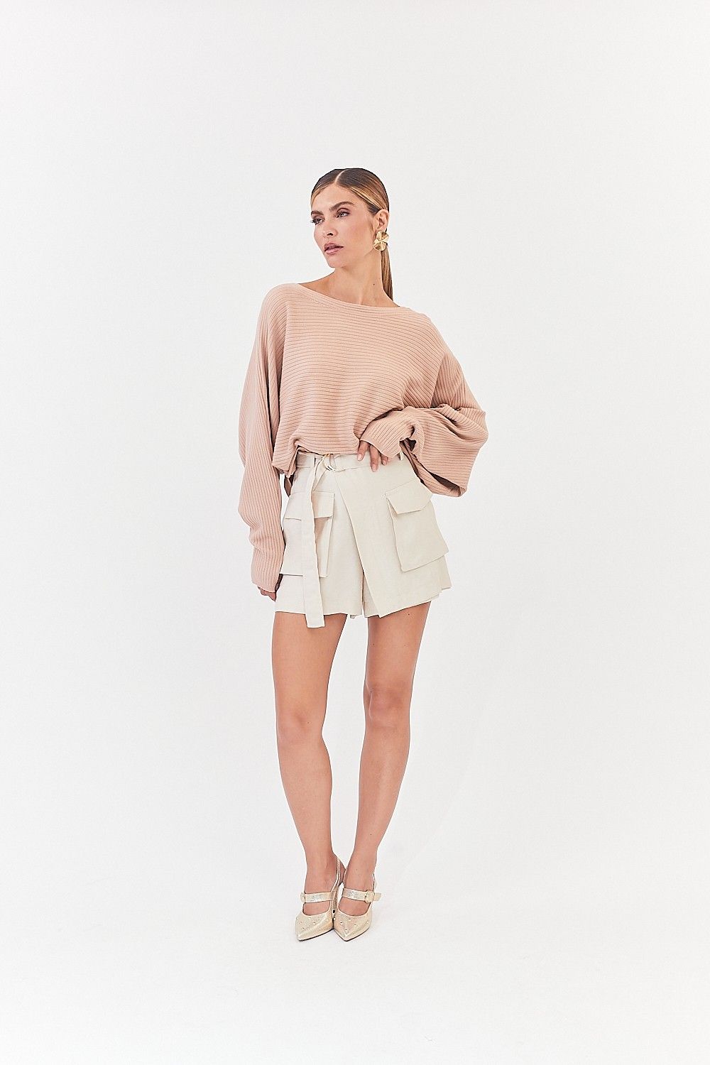 Blusa Manga Morcego Fanny