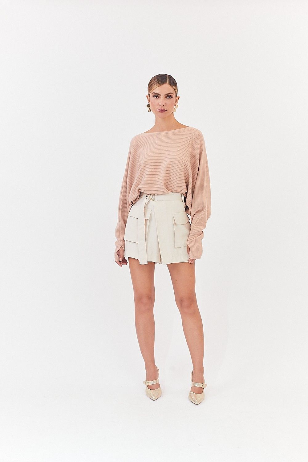Blusa Manga Morcego Fanny