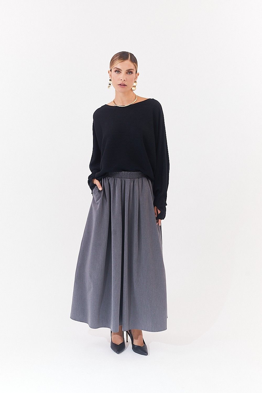 Blusa Manga Morcego Fanny